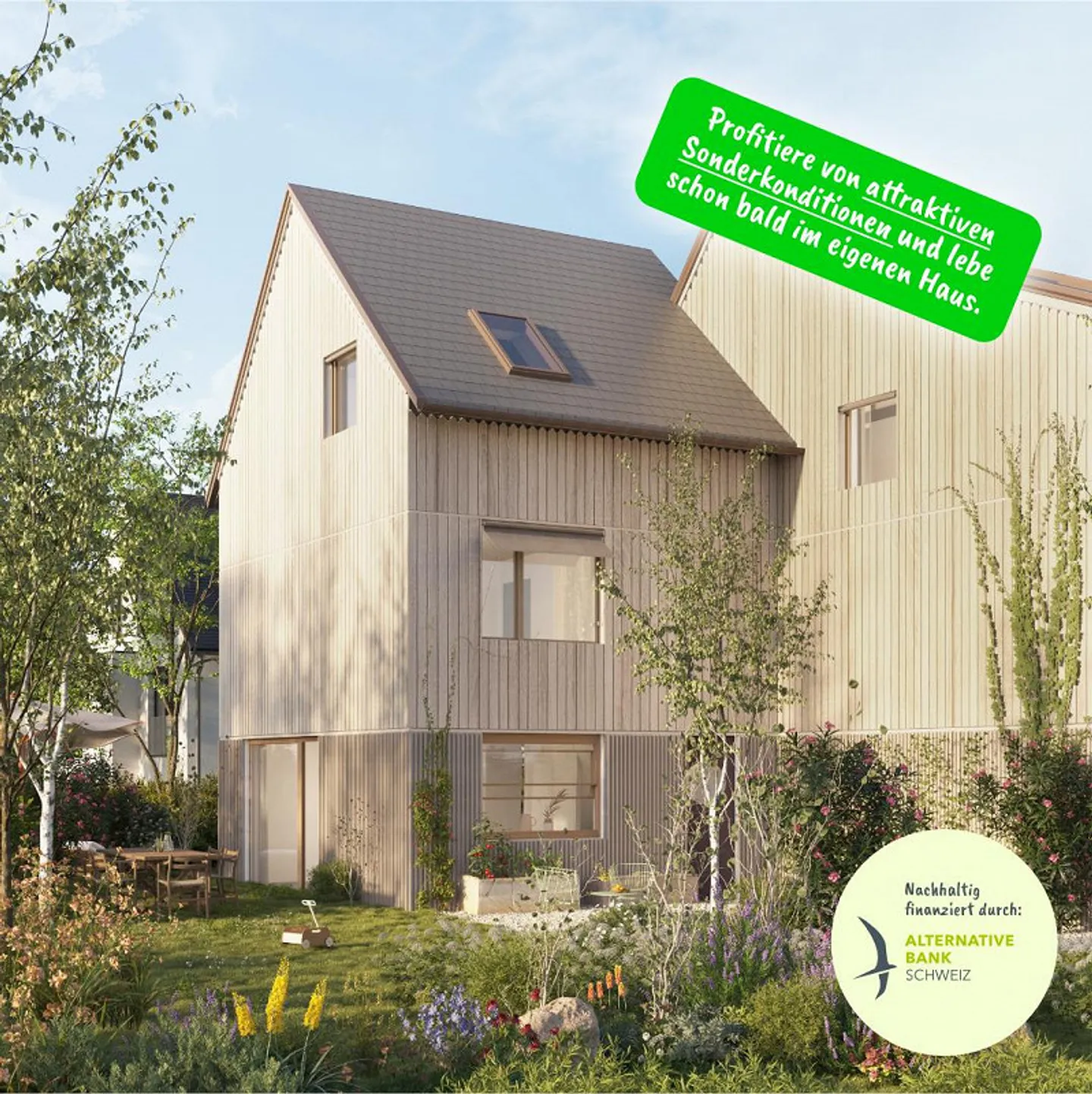 7 EINFAMILIENHÄUSER mit flexibler Grundrissgestaltung - Foto 1 von 3