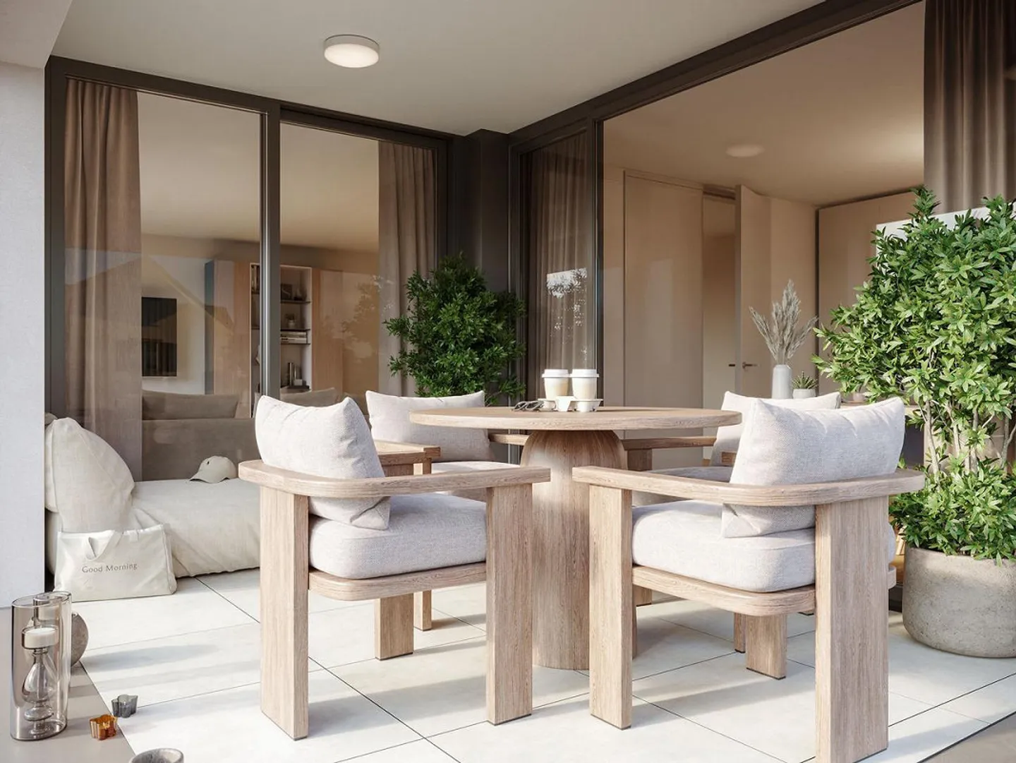 Neubau BETPUR | 4.5-Zimmerwohnung mit 2 Loggien - Foto 2 von 4