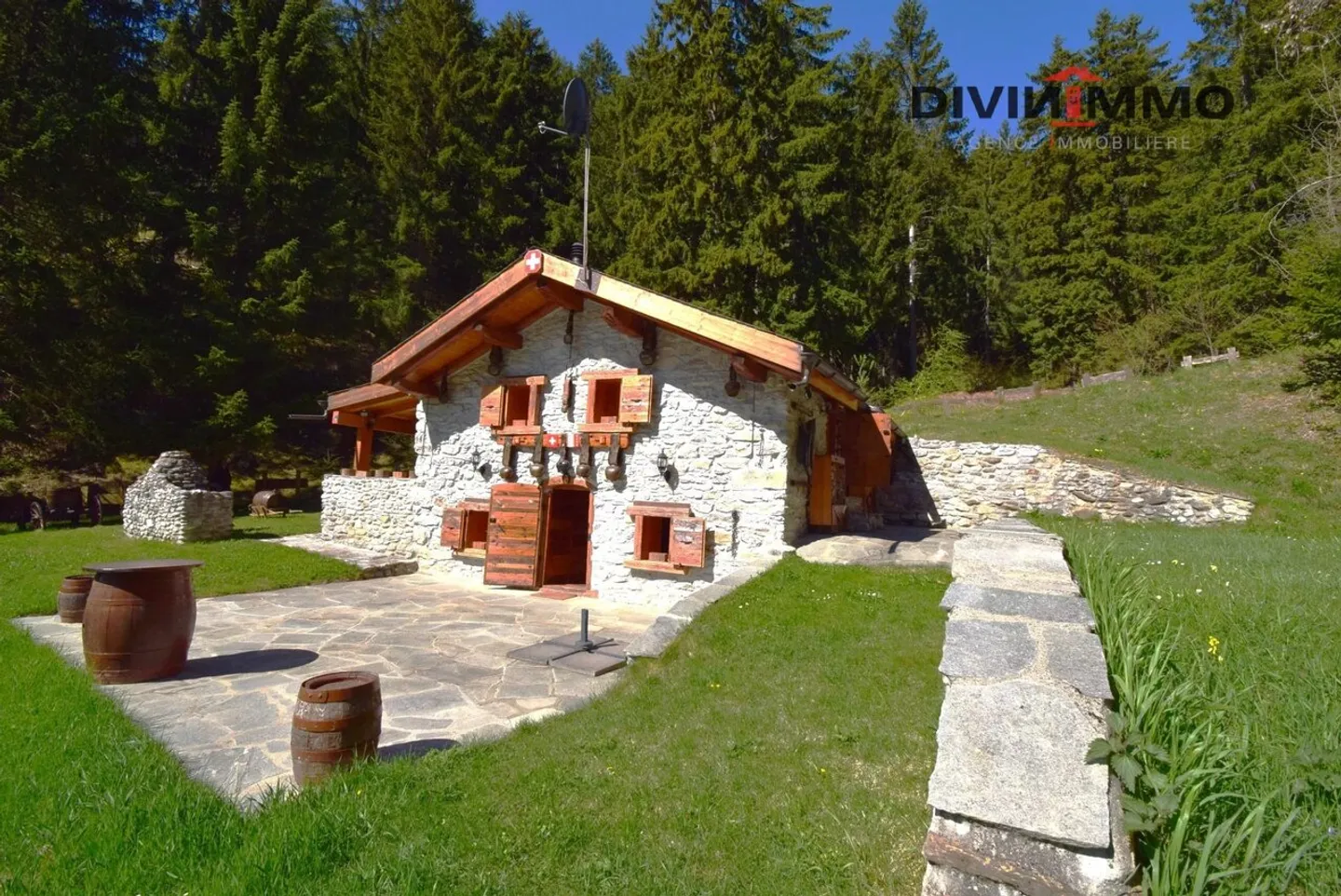 Chalet atypique à Mayens de My de Conthey - Photo 1 sur 13