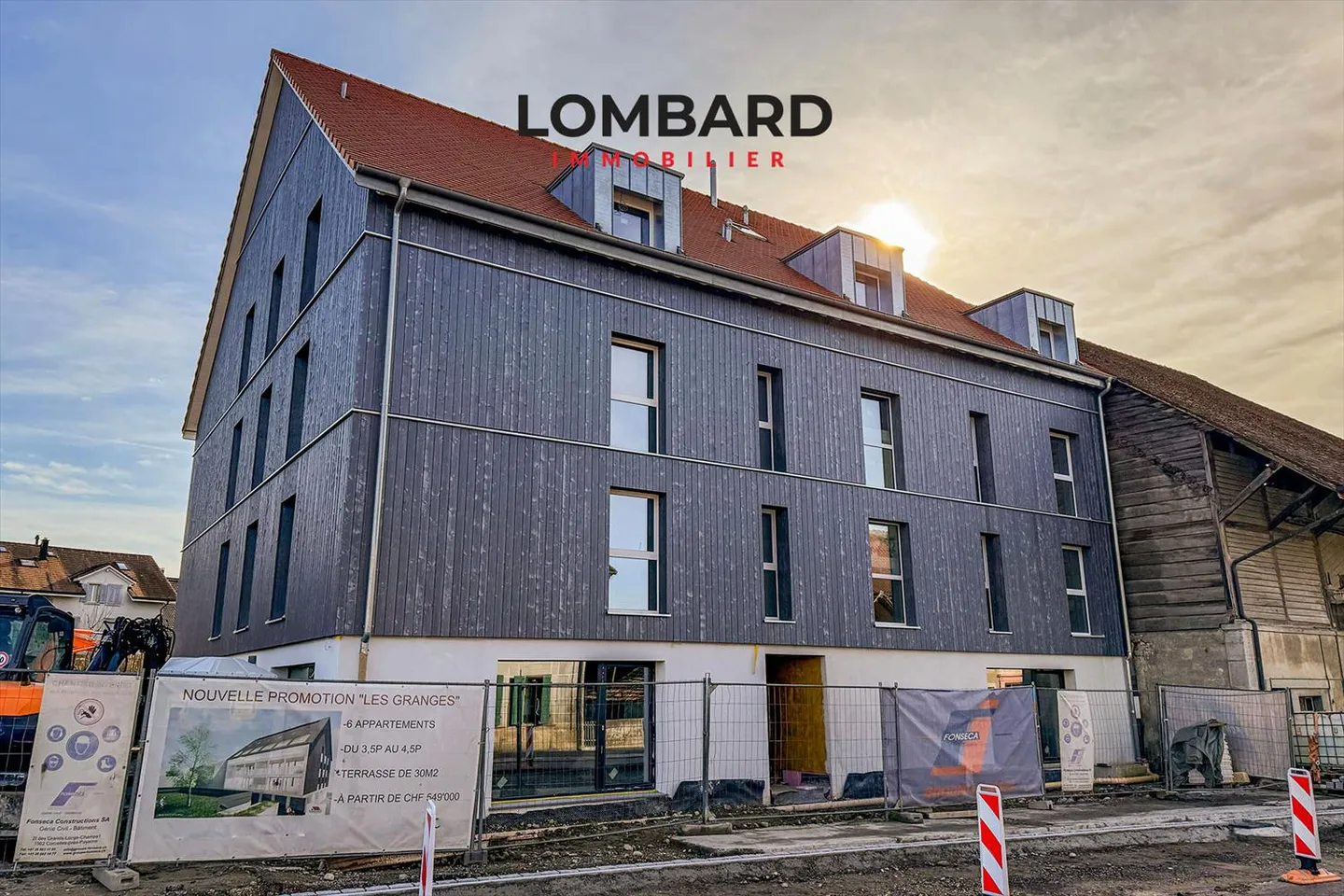 Nouvelle construction en penthouse avec 3.5 pièces et grande terrasse - Photo 8 sur 9