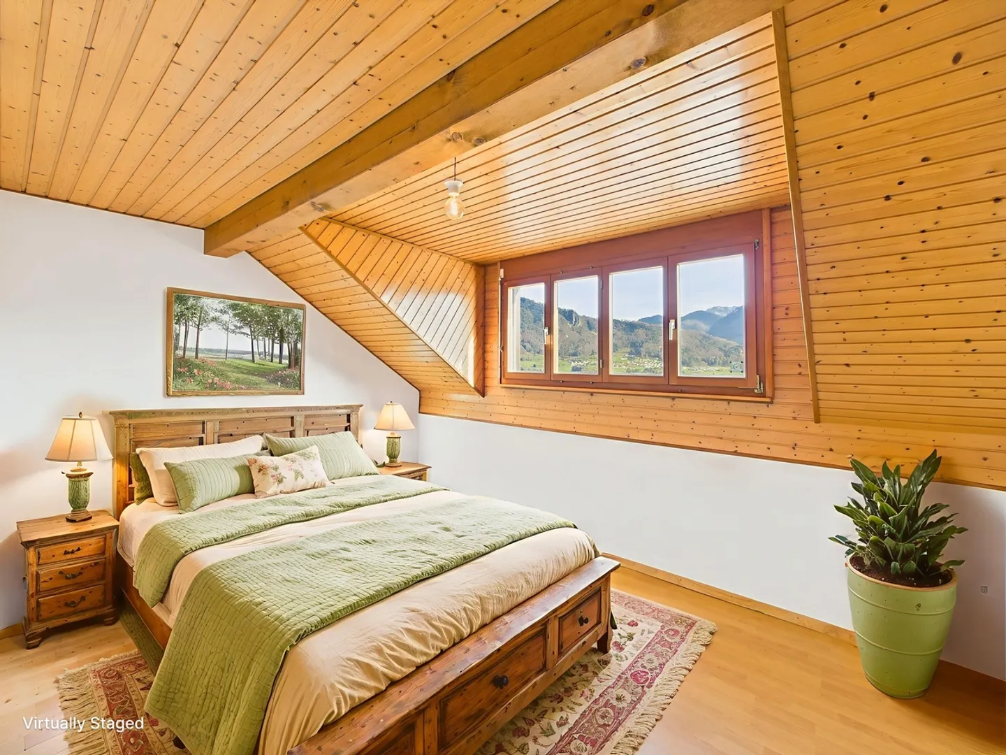 Spacious family apartment with stunning views in Morlon - Photo 7 of 13