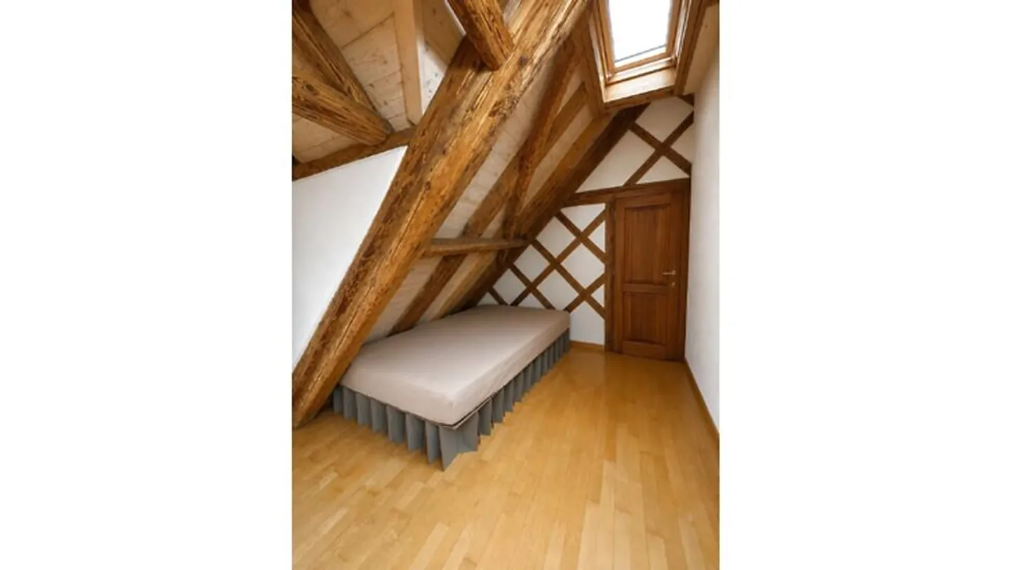 1½ ROOM ATTIC APARTMENT IN SCHMERIKON (SG), FURNISHED, TEMPORARY - Photo 3 of 6