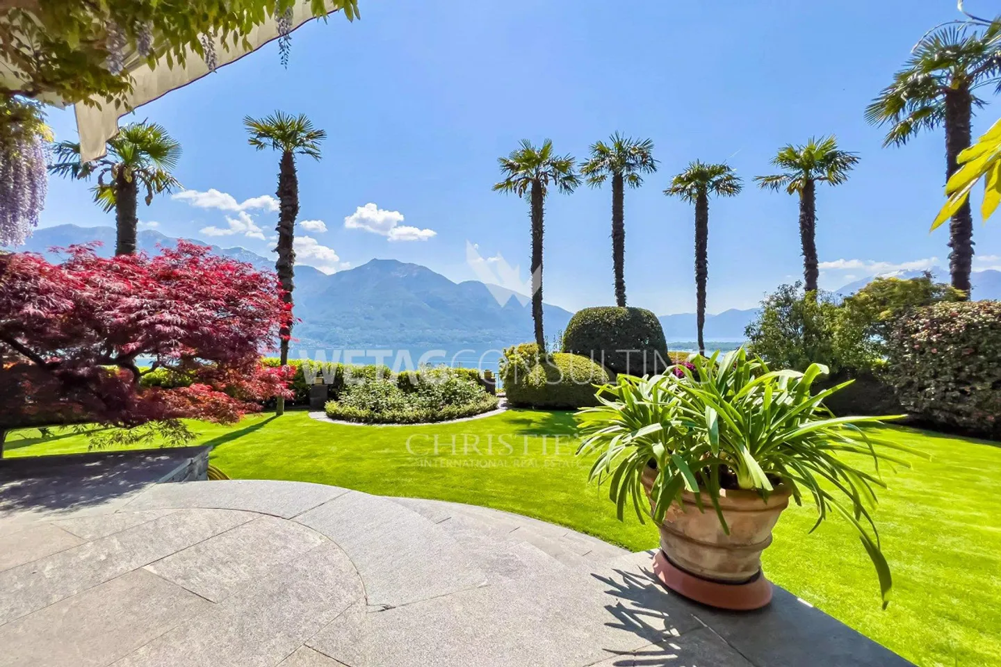 Villa méditerranéenne avec vue imprenable sur le lac Majeur, idéale... - Photo 10 sur 13