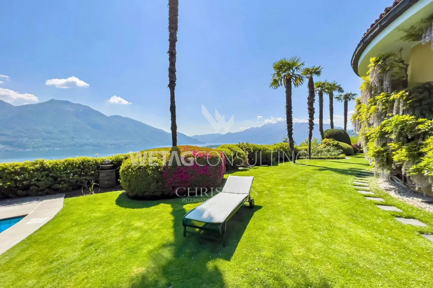 Villa méditerranéenne avec vue imprenable sur le lac Majeur, idéale... - Photo 11 sur 13