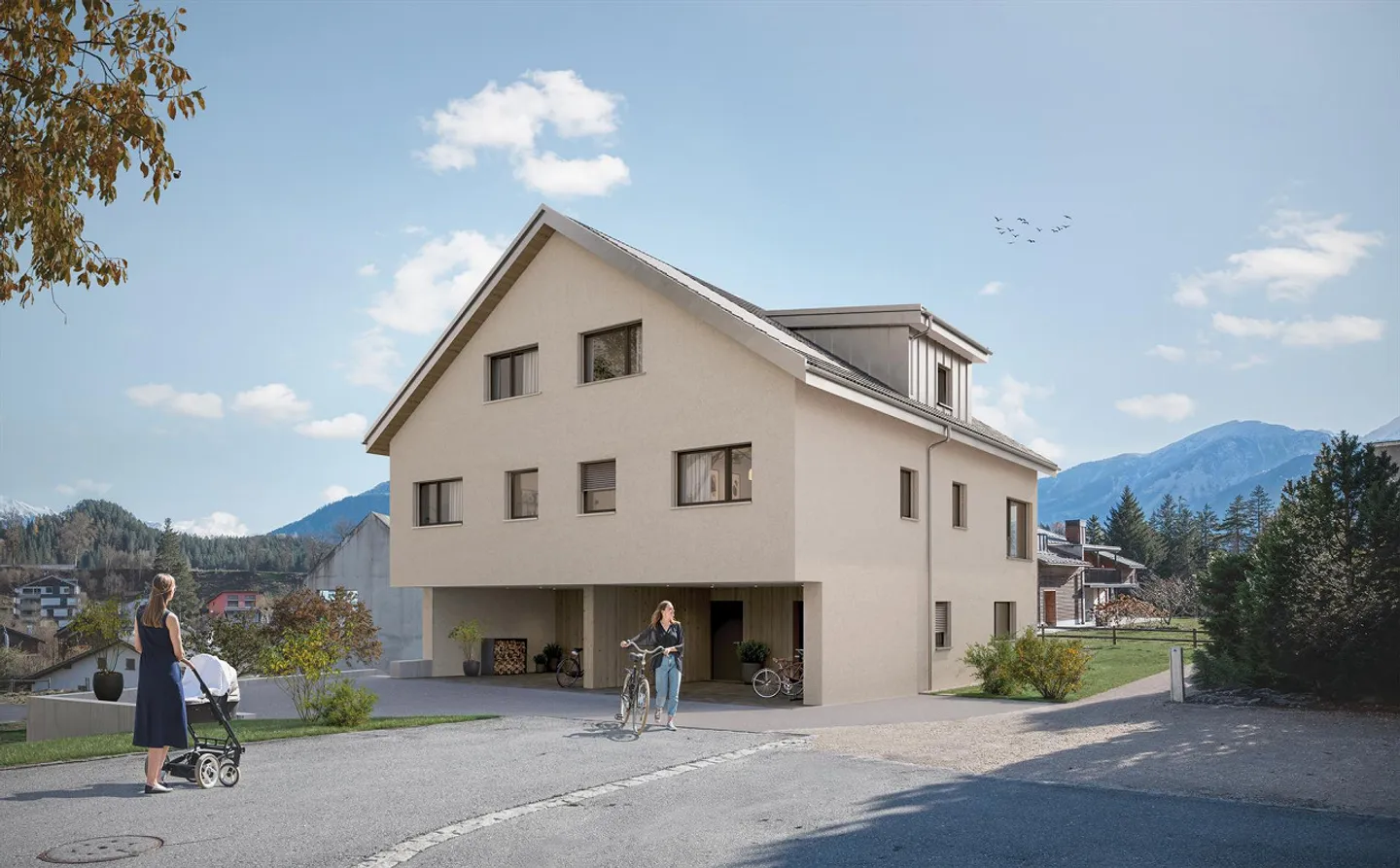 Newly Built Semi-Detached House in Prime Location! 2 Independent 5.5 Room Units - Photo 1 of 4