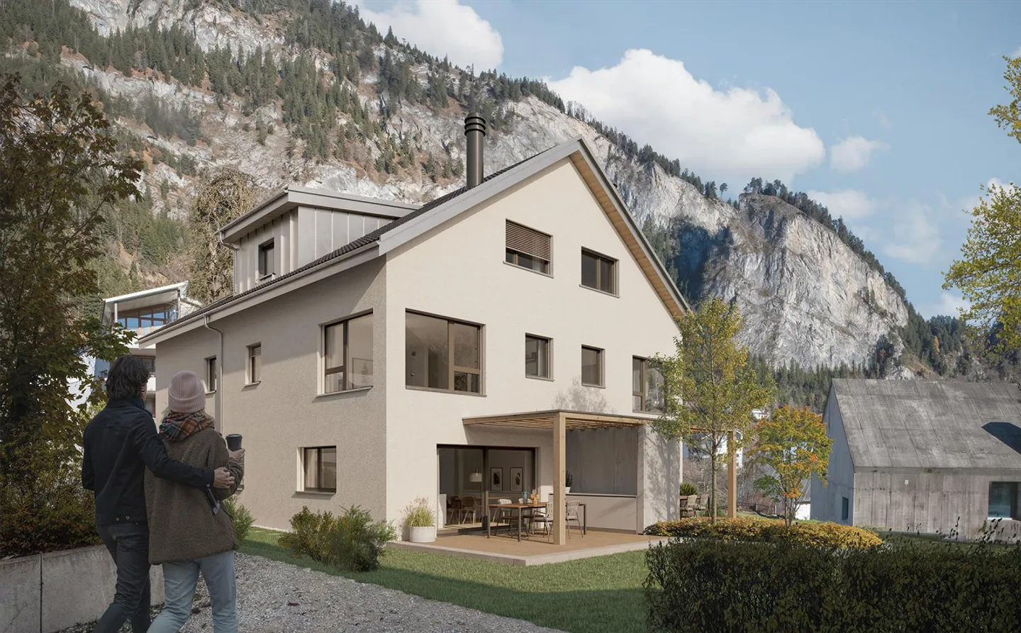 Newly Built Semi-Detached House in Prime Location! 2 Independent 5.5 Room Units - Photo 2 of 4