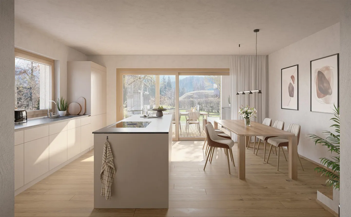 Newly Built Semi-Detached House in Prime Location! 2 Independent 5.5 Room Units - Photo 3 of 4