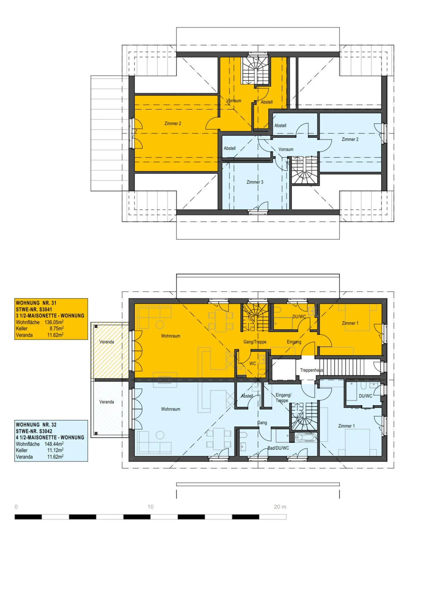 Neubau / Erstbezug: MFH "Weitblick" / 3½-Zi.-Maisonette-Wohnung_DG - Foto 11 von 11
