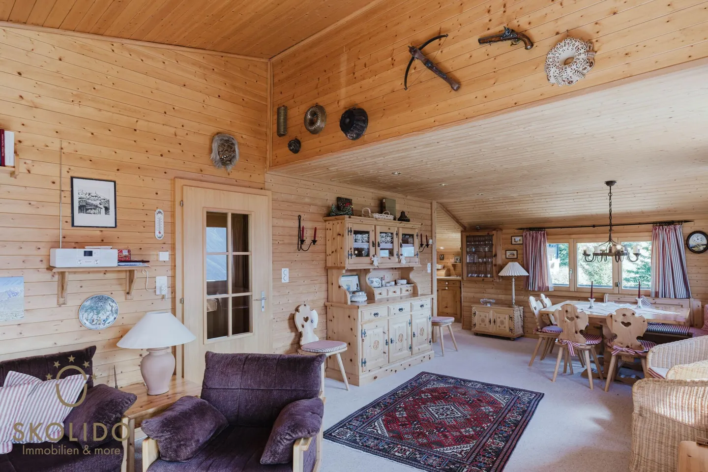 Chalet Gomserblick with separate studio apartment and panoramic view - Photo 5 of 56