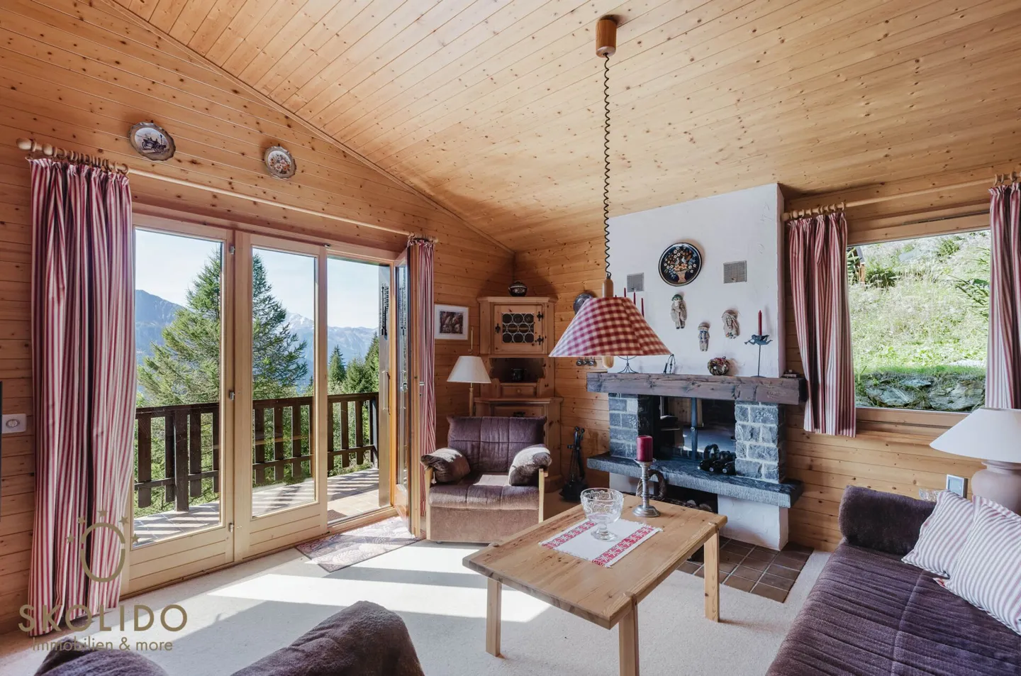 Chalet Gomserblick with separate studio apartment and panoramic view - Photo 12 of 56