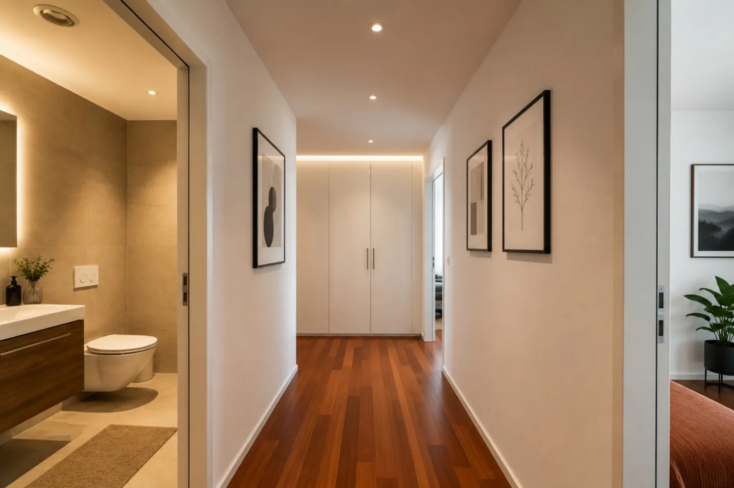 Appartement élégant avec vue sur la ville - Photo 5 sur 14