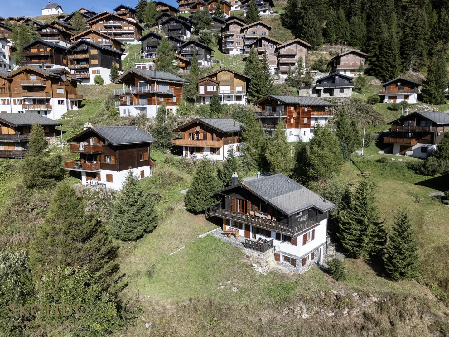 Chalet Gomserblick with separate studio apartment and panoramic view - Photo 41 of 56