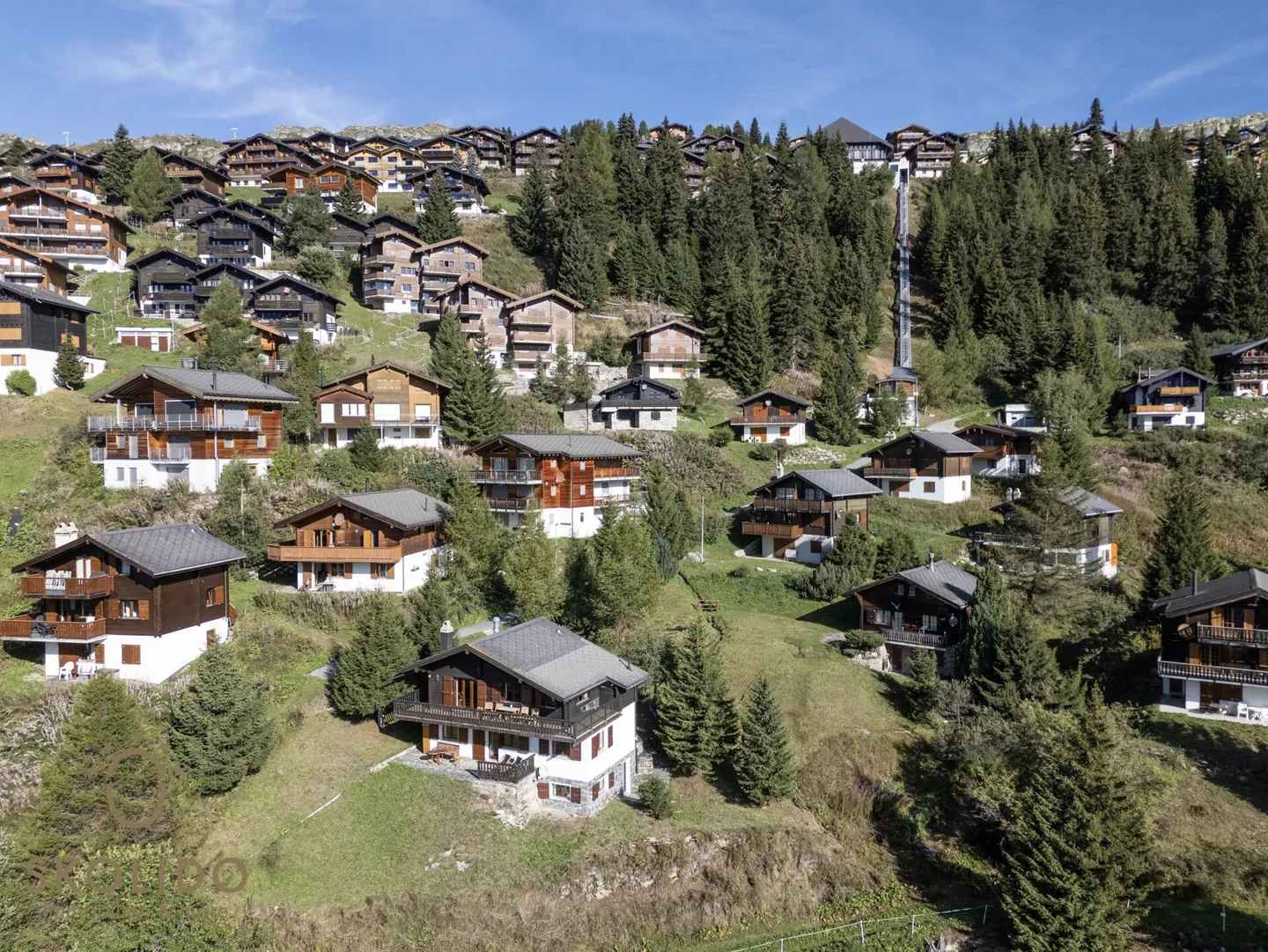 Chalet Gomserblick with separate studio apartment and panoramic view - Photo 42 of 56