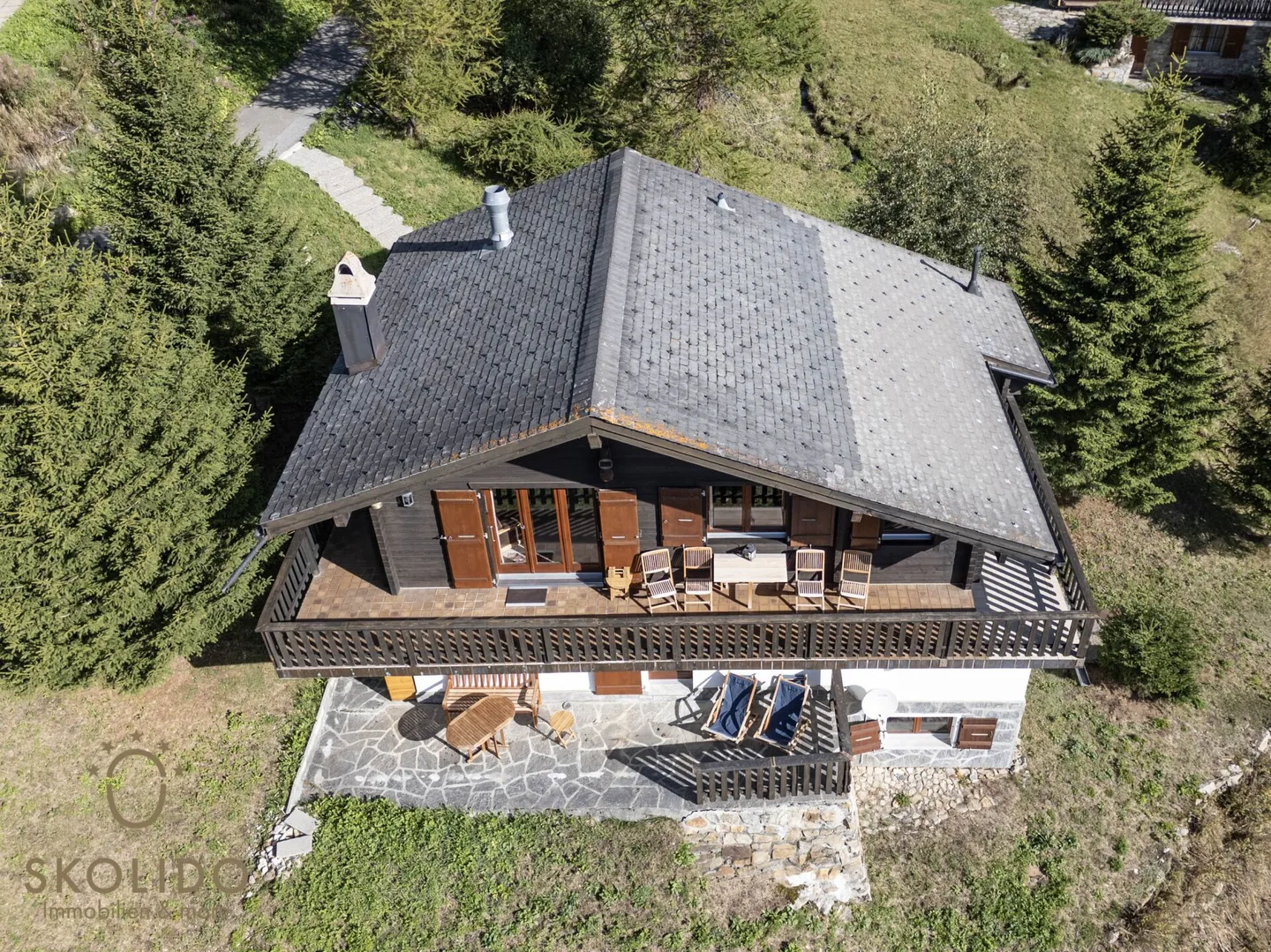 Chalet Gomserblick with separate studio apartment and panoramic view - Photo 43 of 56