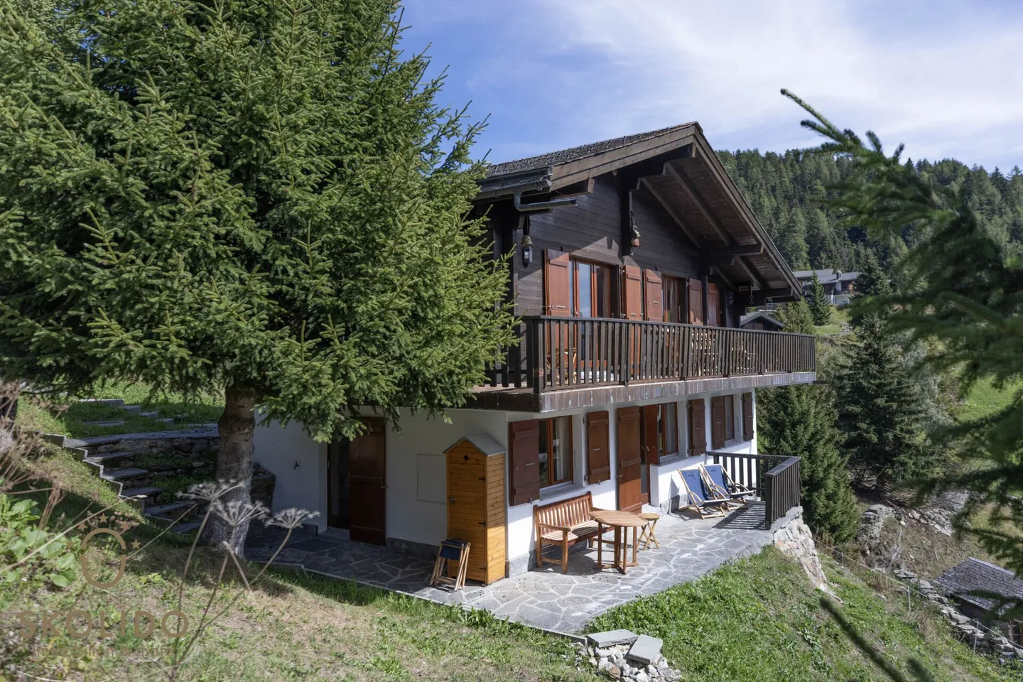 Chalet Gomserblick with separate studio apartment and panoramic view - Photo 46 of 56