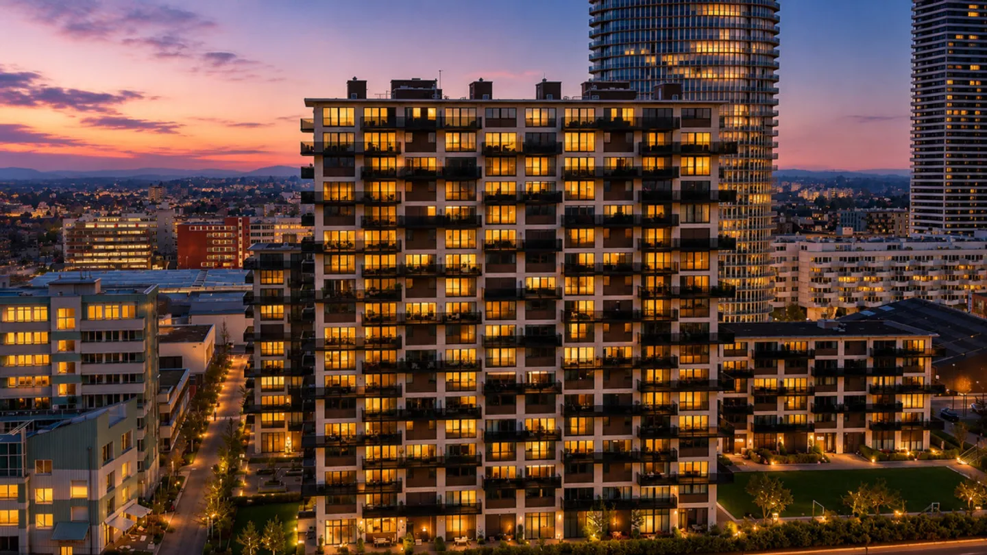 Appartement élégant avec vue sur la ville - Photo 13 sur 14