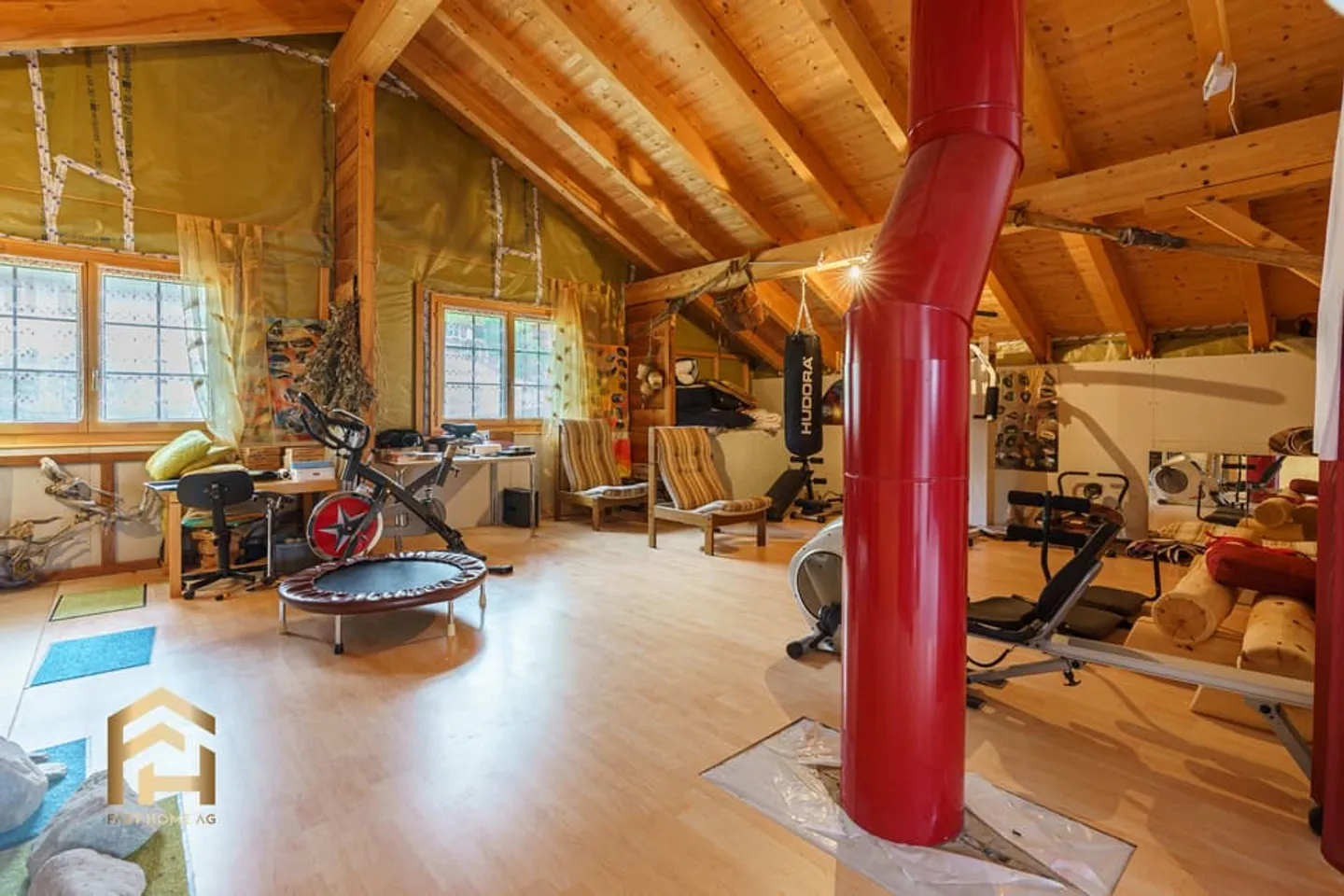 Maison en rondins de bois de mélèze avec 5,5 pièces à Unterbäch - Photo 9 sur 13