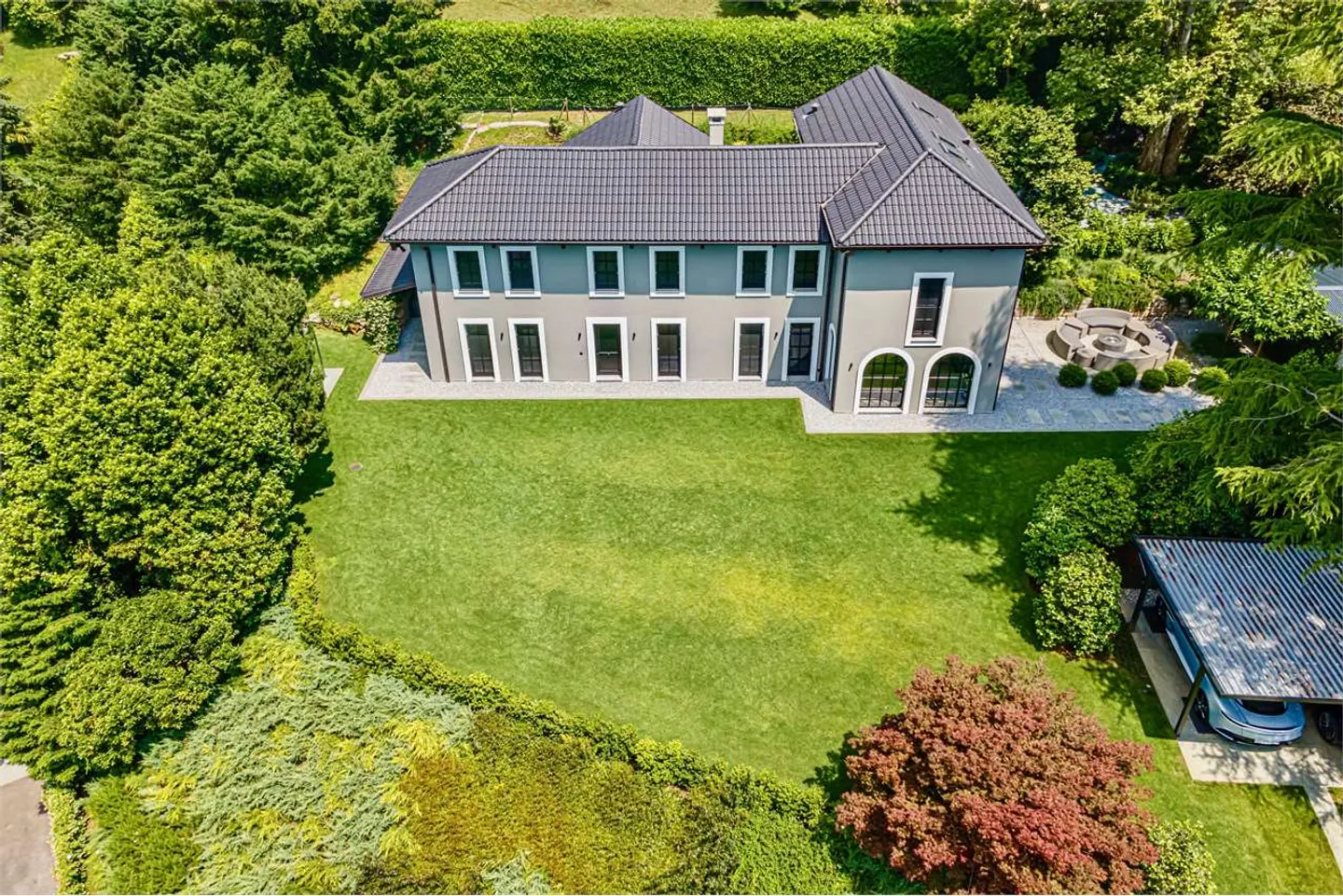 Eleganz im Herzen von Montagnola, Exklusive Villa - Foto 1 von 13