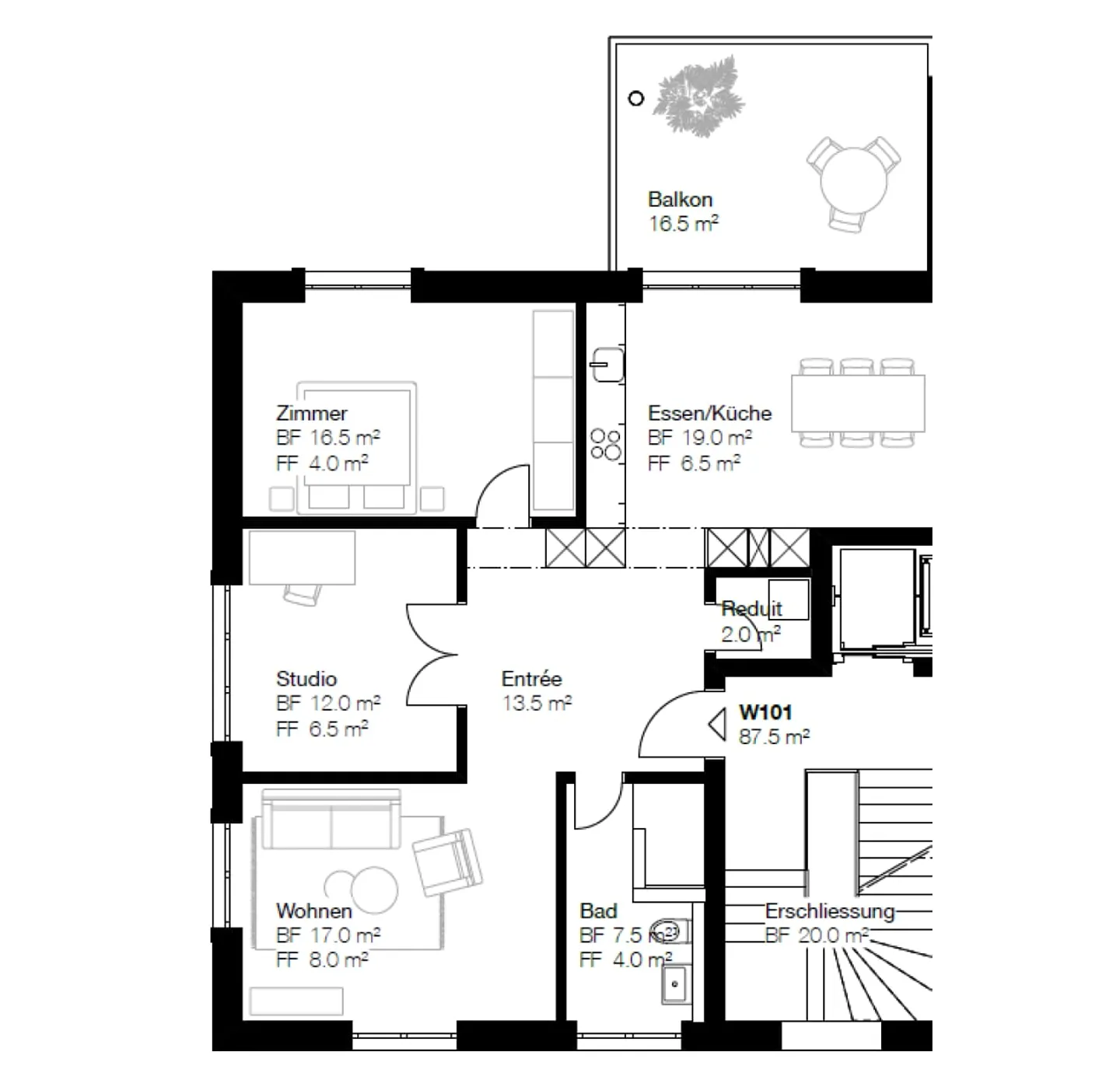 Appartement à louer - Photo 11 sur 12