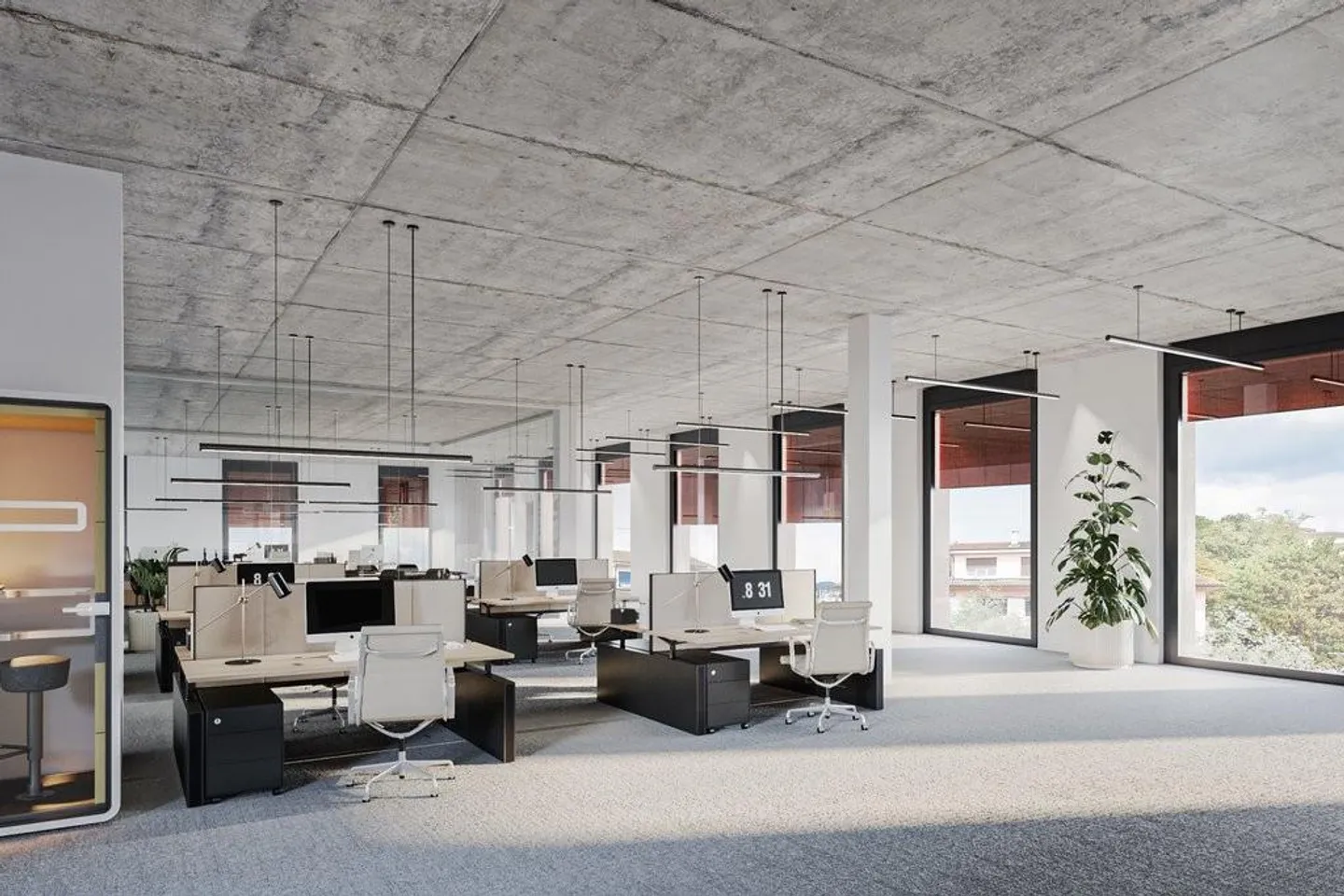 Espaces de Bureau Modernes - Photo 7 sur 8