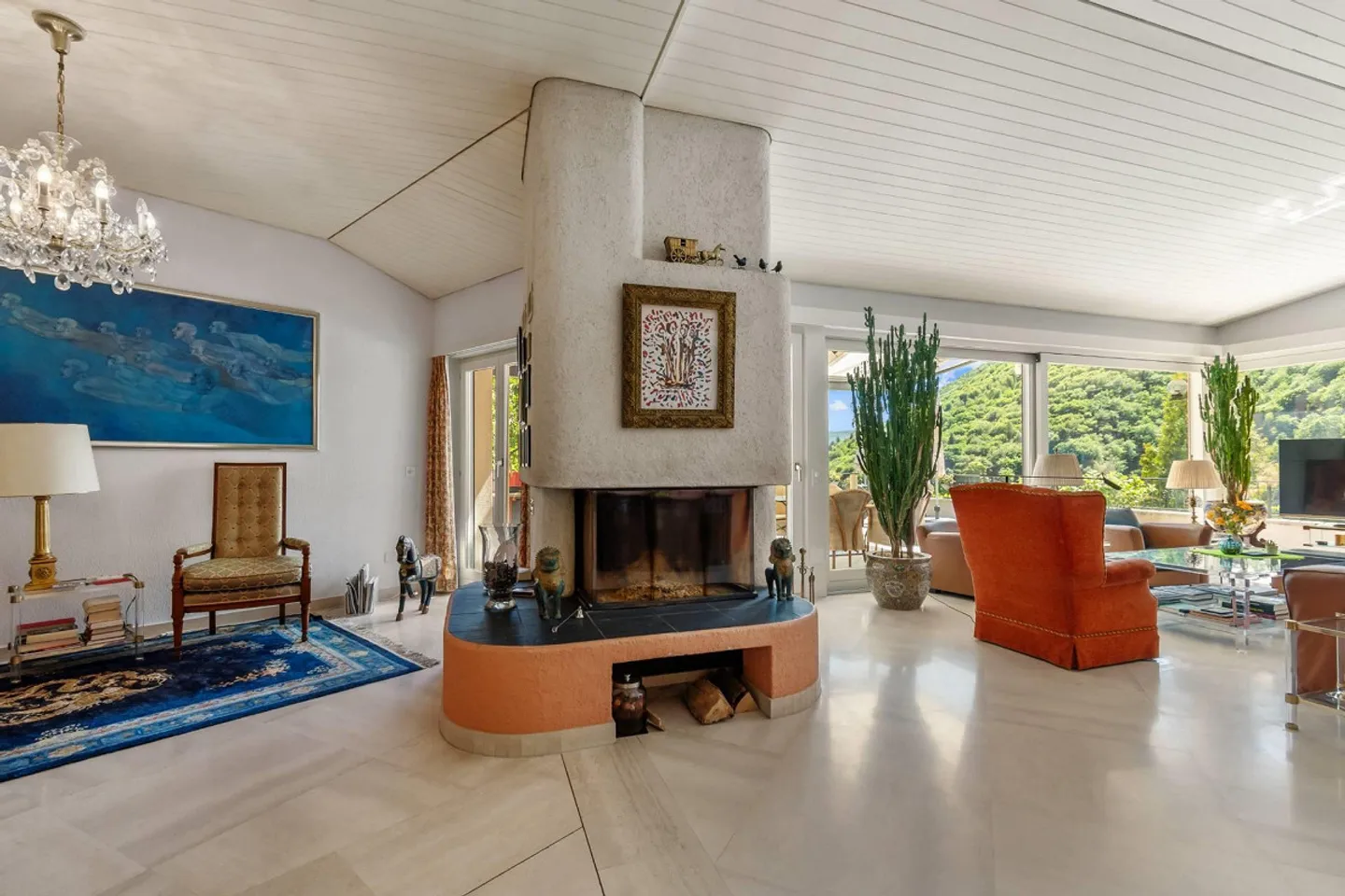 Villa in Curio - Lema mit Pool und Panoramablick - Foto 4 von 13