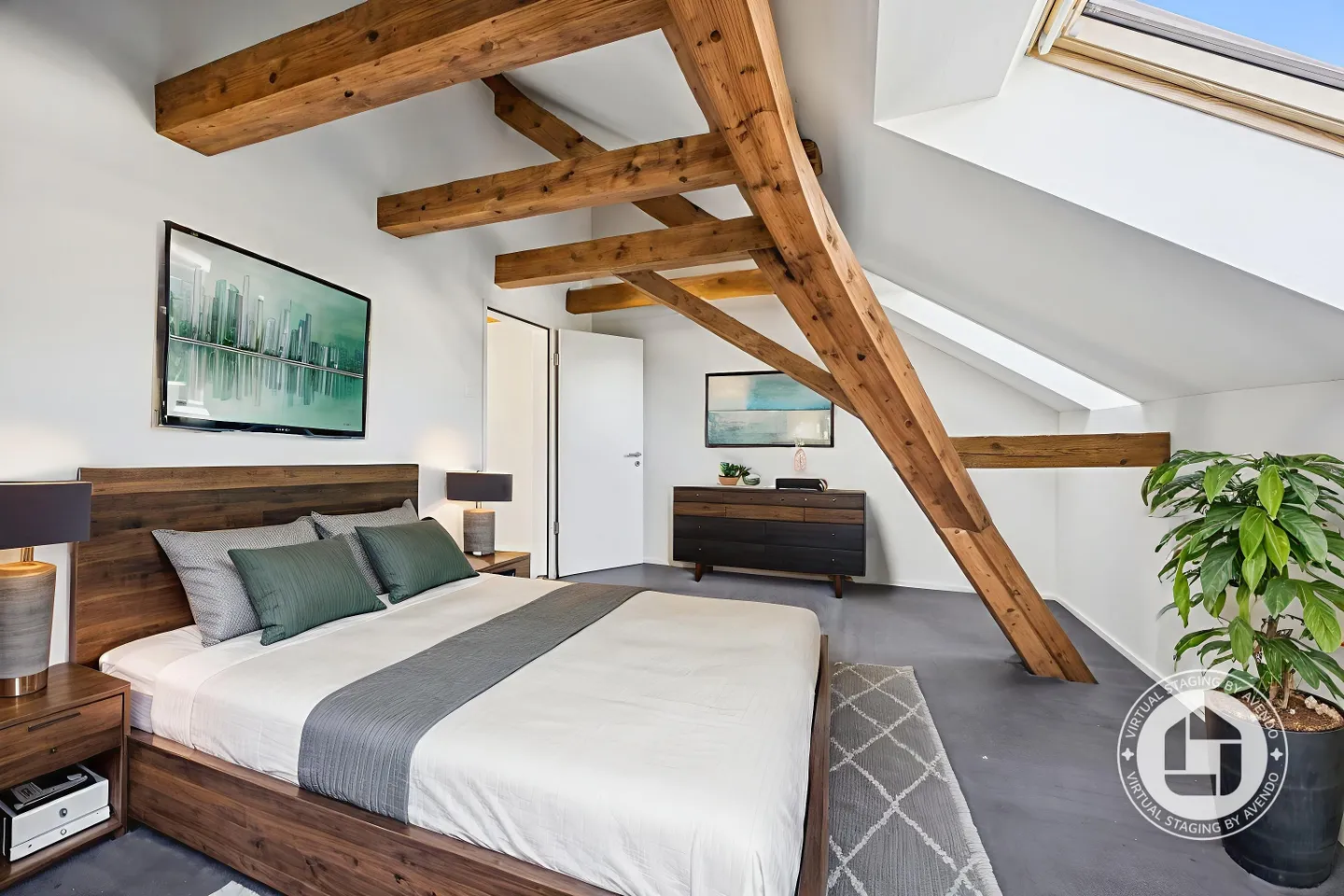Penthouse exclusif de 5,5 pièces avec charme - Photo 8 sur 12