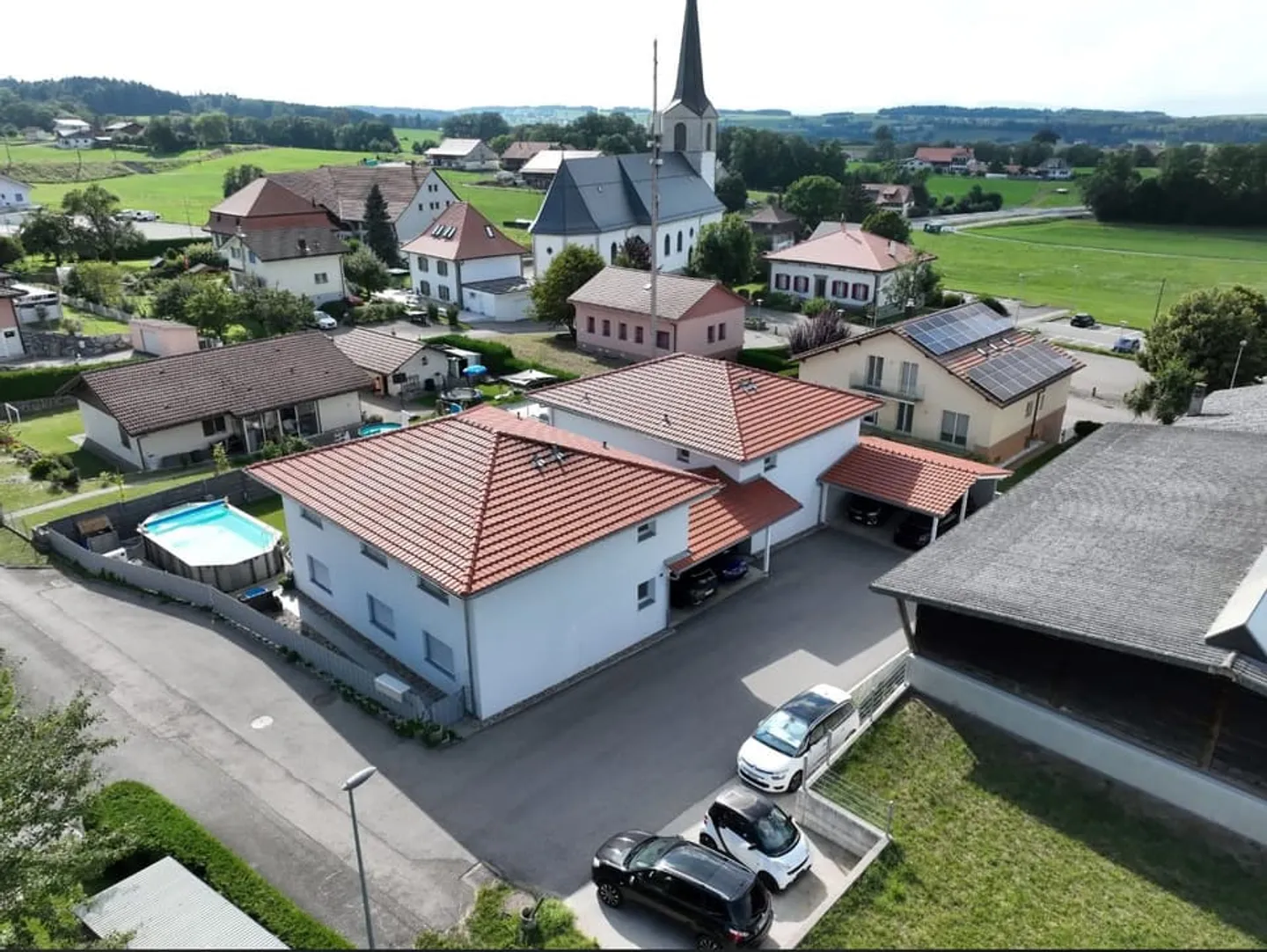 Magnifico appartamento di 4.5 locali a Vuistérens-devant-Romont - Foto 2 di 11