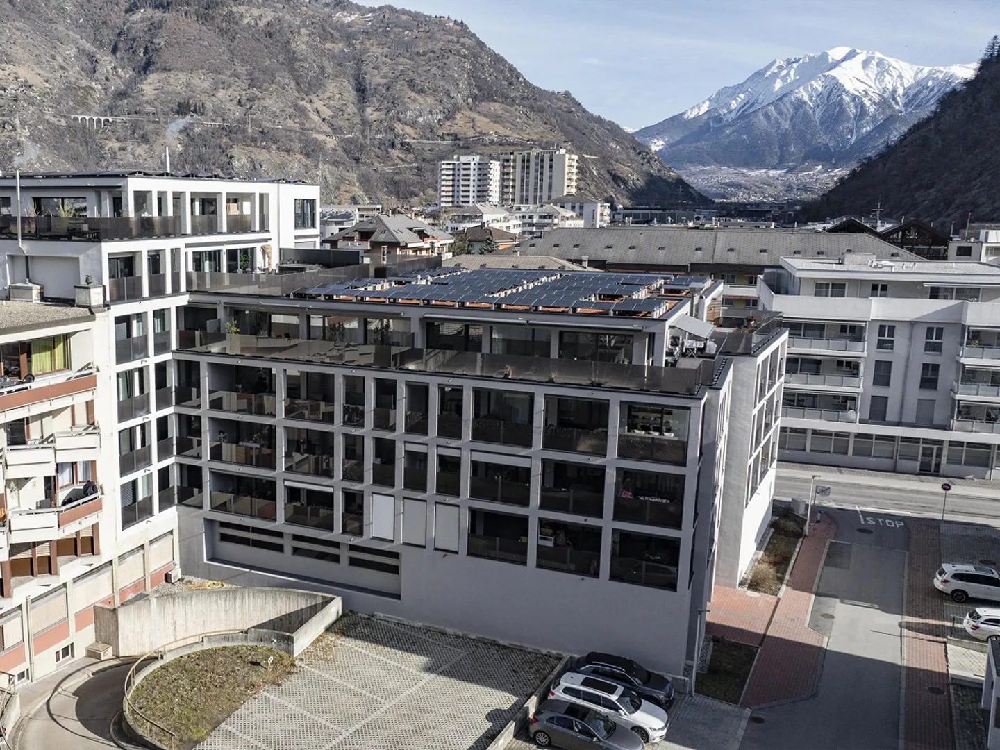 3.5-room apartment attic | Mountain view | Balcony | 2 parking spaces | Visp - Photo 2 of 20