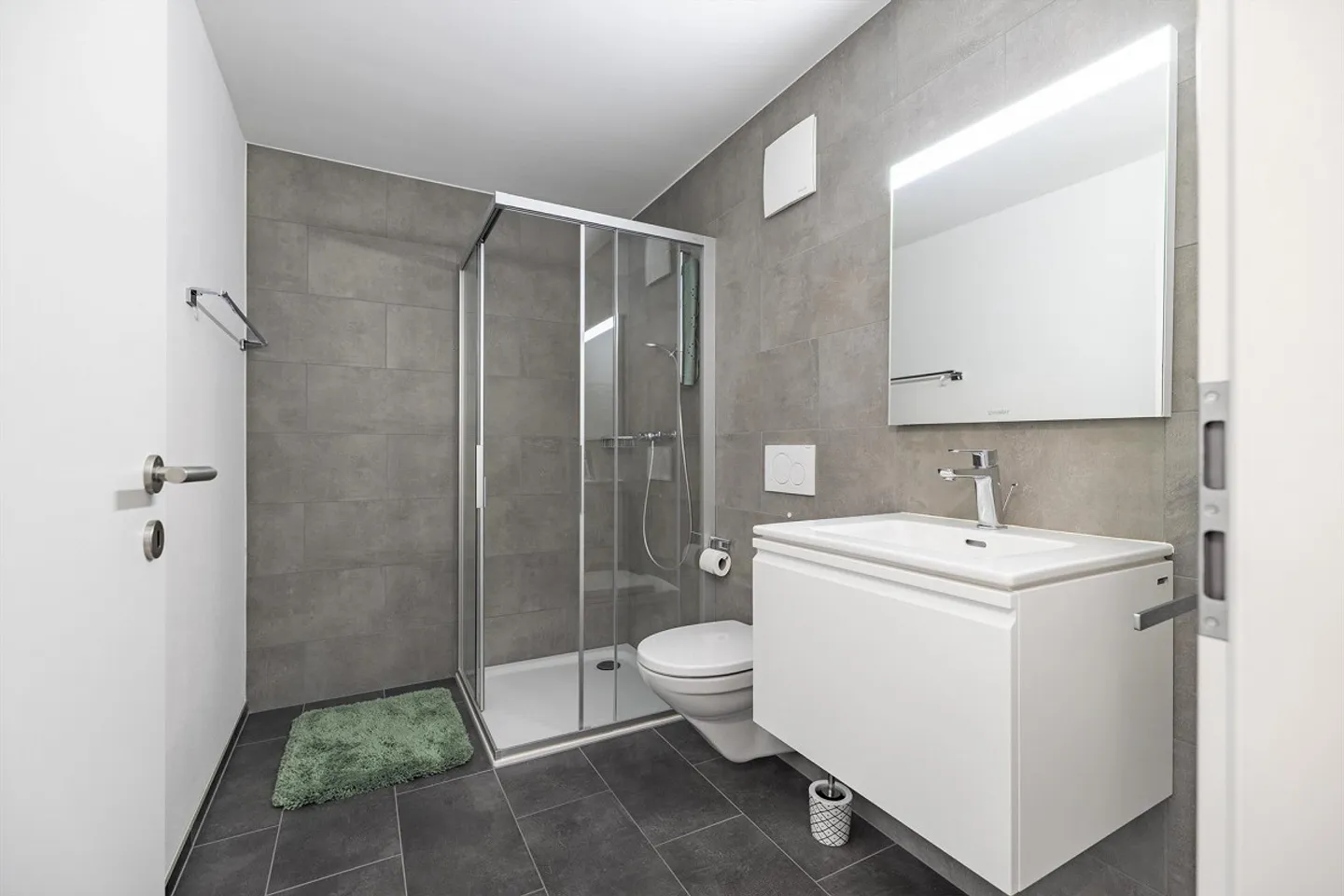 3.5-room apartment attic | Mountain view | Balcony | 2 parking spaces | Visp - Photo 14 of 20