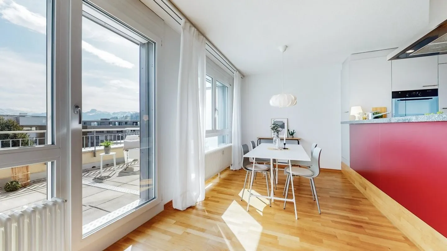 Modernes Attikawohnung mit Terrasse - Foto 7 von 11