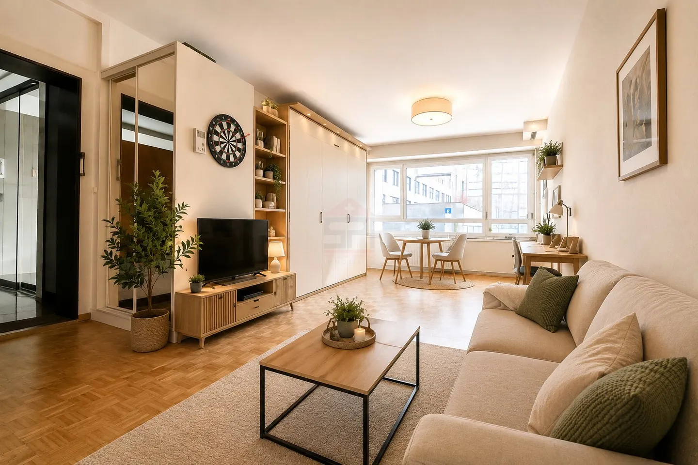 Incantevole studio di 44 m², situato in una zona molto ricercata. - Foto 1 di 3