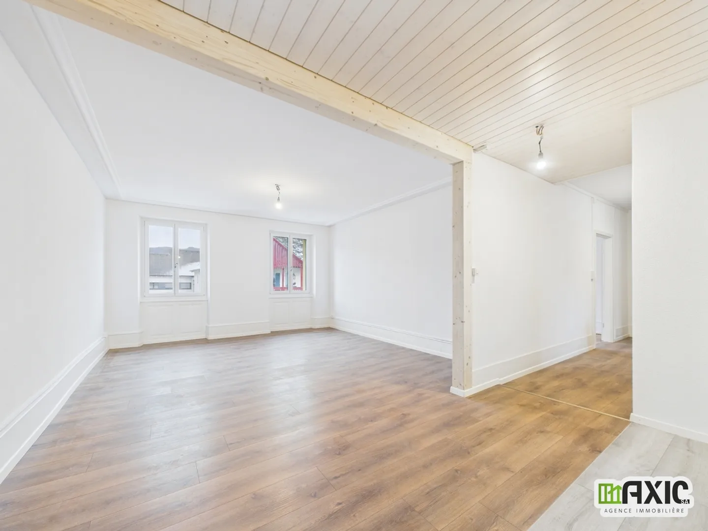 Bel appartement de 3,5 pcs en duplex au coeur de Delémont avec loggia - Photo 1 sur 11