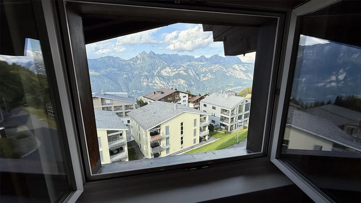 Frisch renovierte 5 1/2 Zi Attikawohnung, Flumserberg an der Skipiste - Foto 8 von 19
