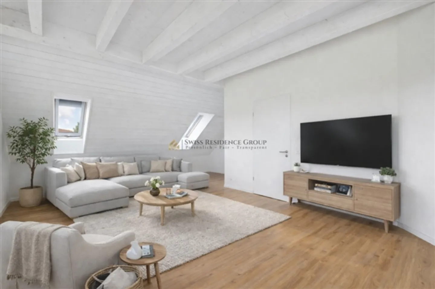 Modernes Dachgeschoss mit Weitblick - Wohnen mit Stil und Ruhe in Rossau bei Mettmenstetten - Foto 2 von 9