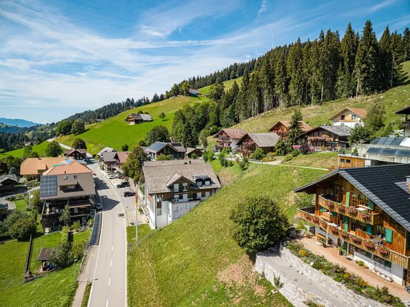 Attraktive Baulandparzelle in Eriz - Foto 4 von 8