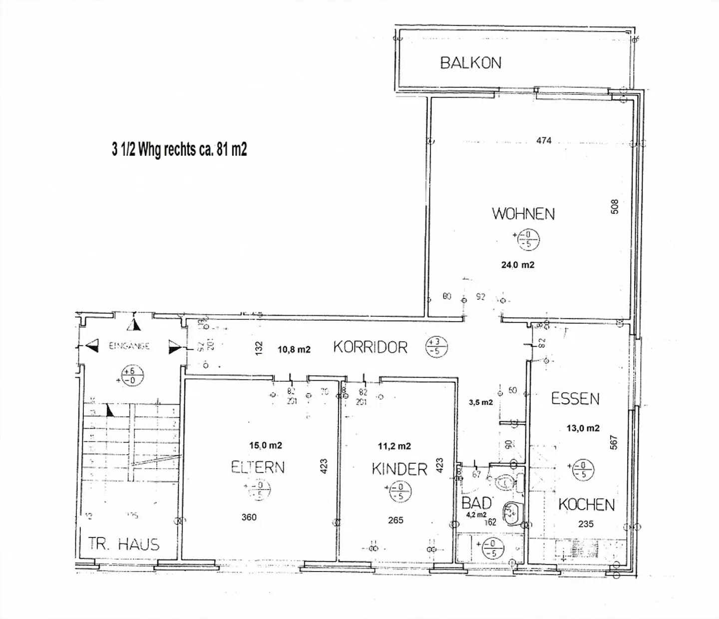 Belle appartement de 3,5 pièces avec balcon (123) - Photo 9 sur 9