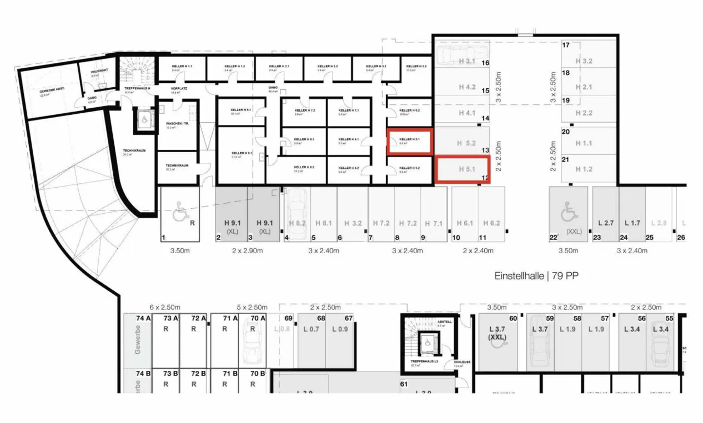 H5.1 I Premium 3.5-room apartment on the 5th floor with a view directly on the Aare - Photo 8 of 8