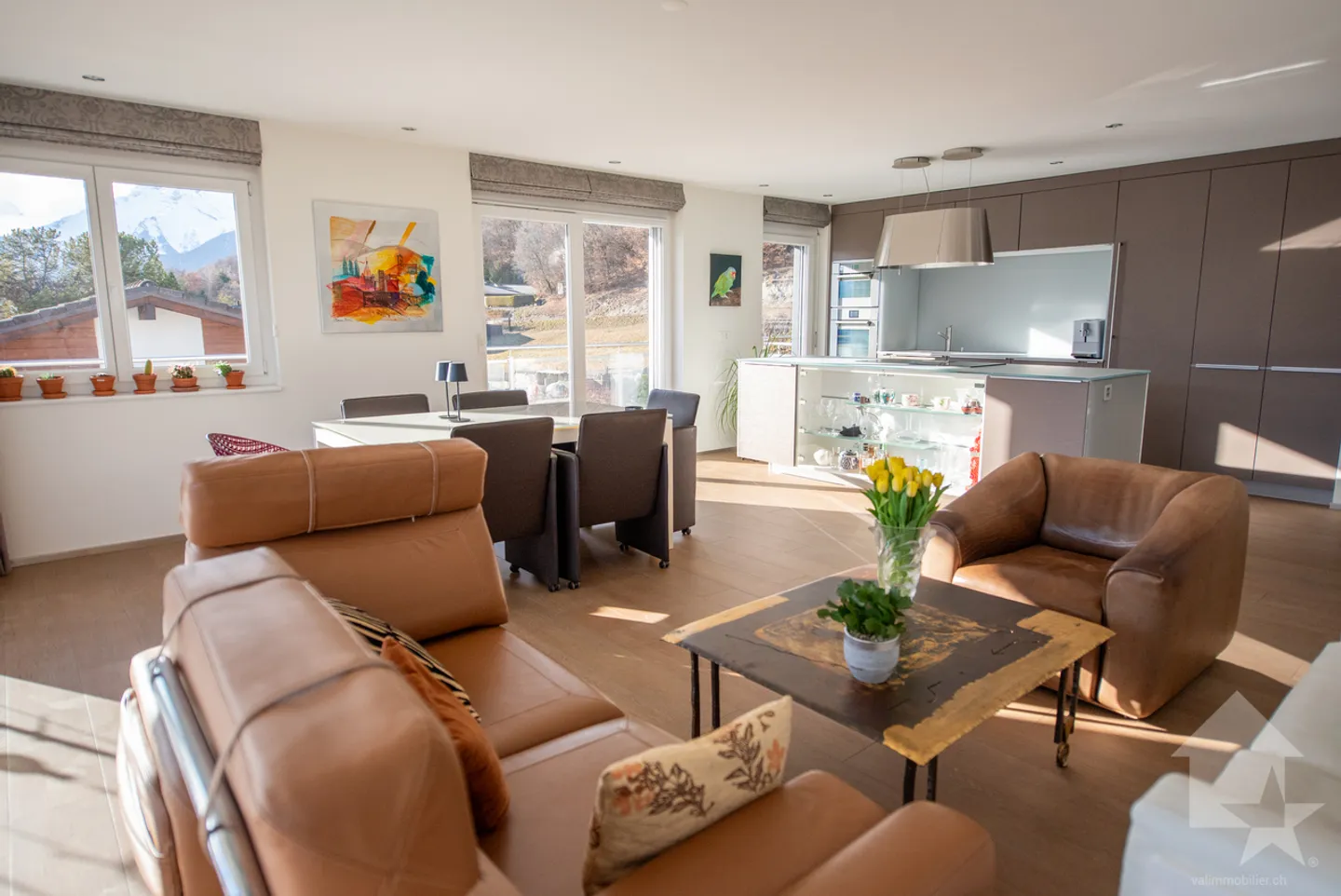 Appartement Éblouissant avec Vue Alpine - Photo 5 sur 13