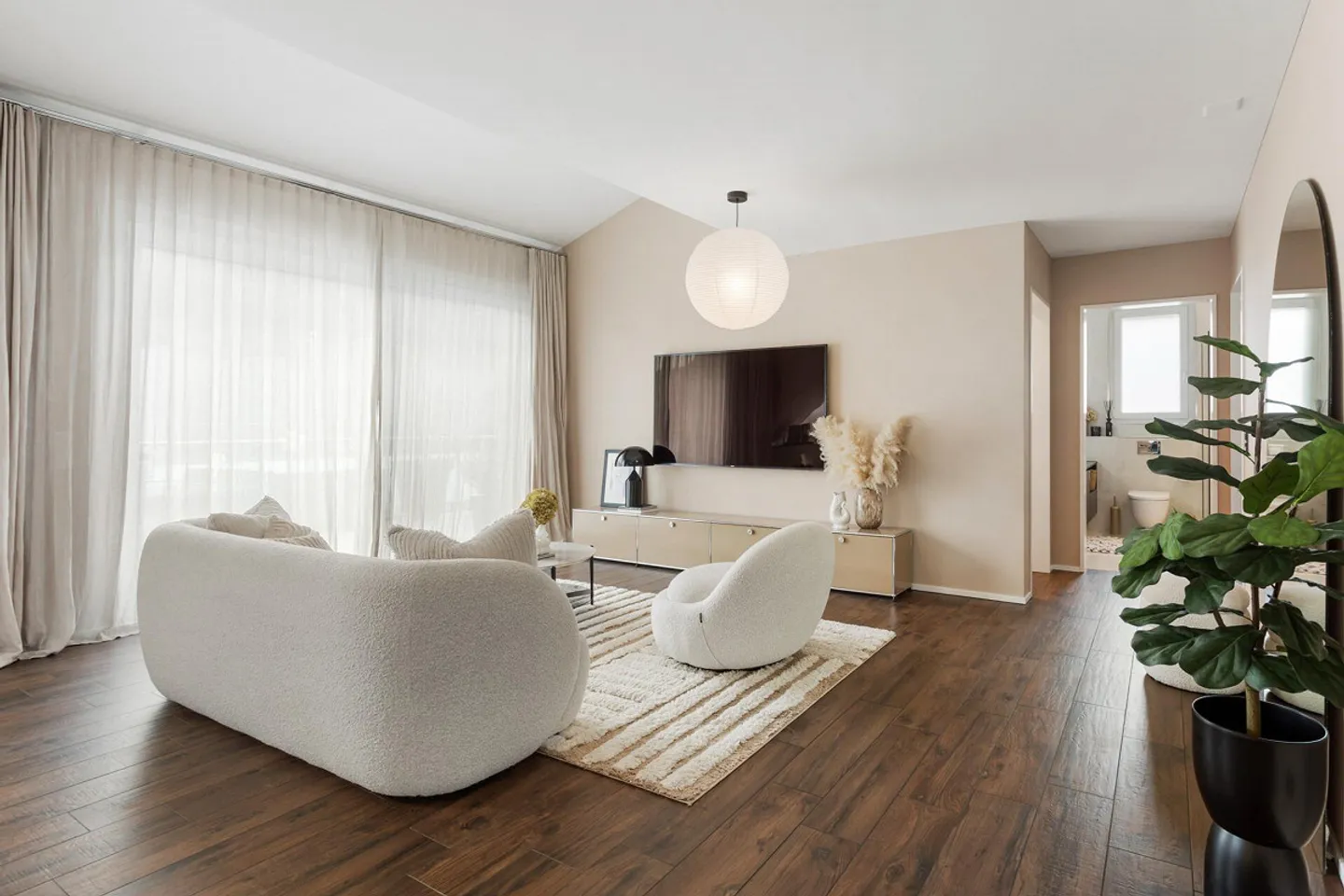 Penthouse Feel: Luxurious 5.5-Room Penthouse Apartment for High Demands - Photo 6 of 21