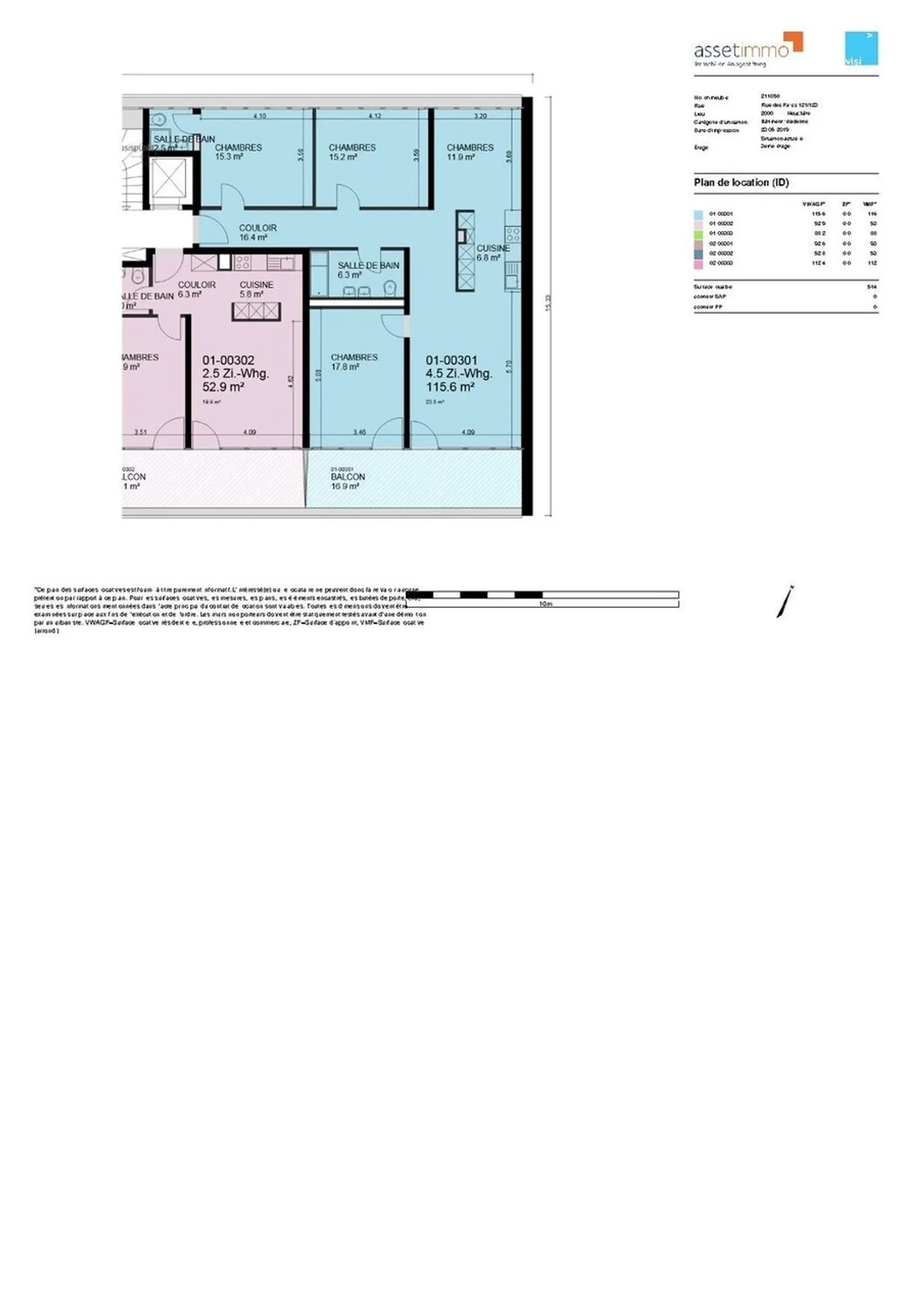4.5-room apartment on the 5th floor in the city center - Photo 5 of 5