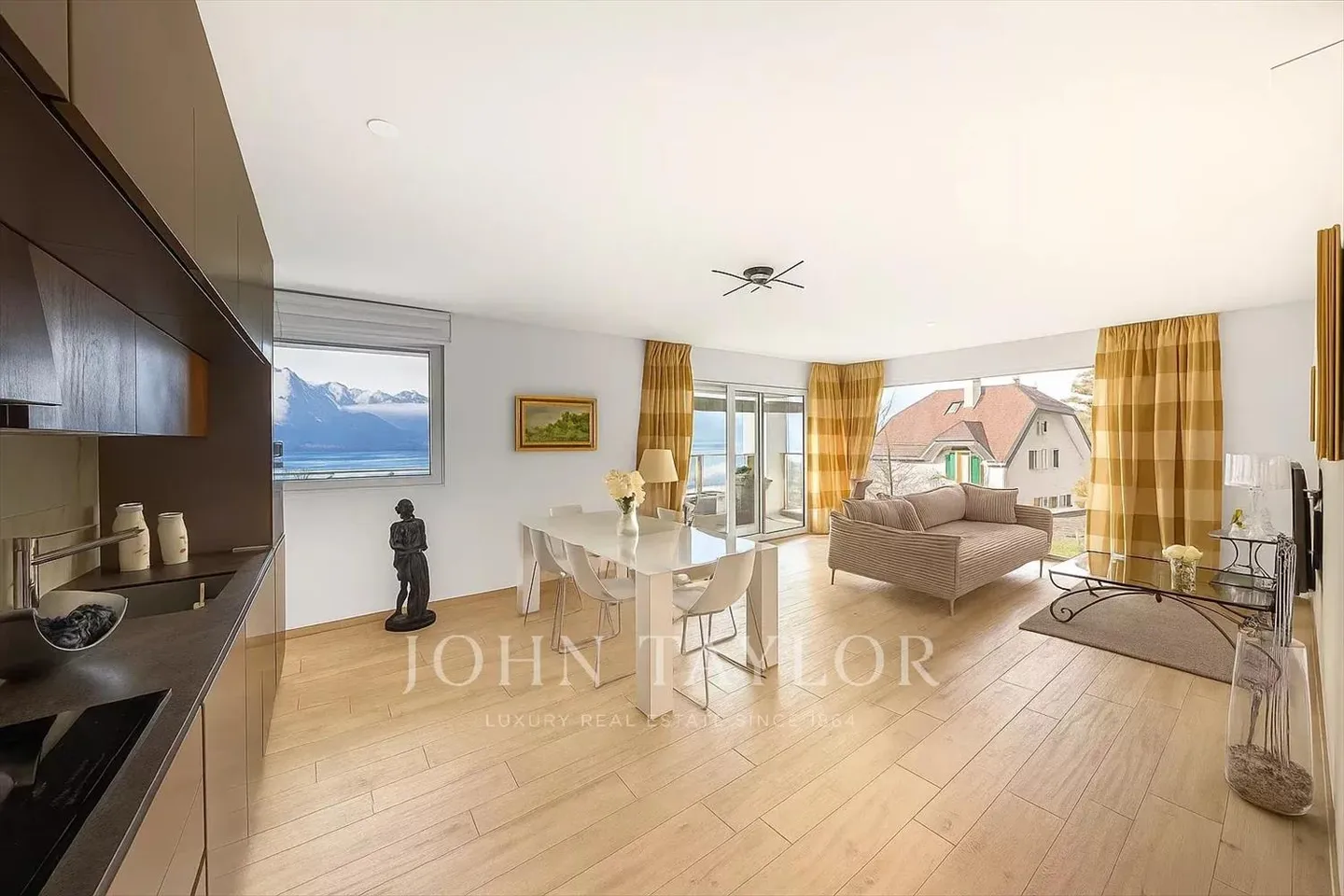 Wachen Sie mit Blick auf den See auf: herrlicher 3,5-Zimmer-Panoramablick - Foto 5 von 10