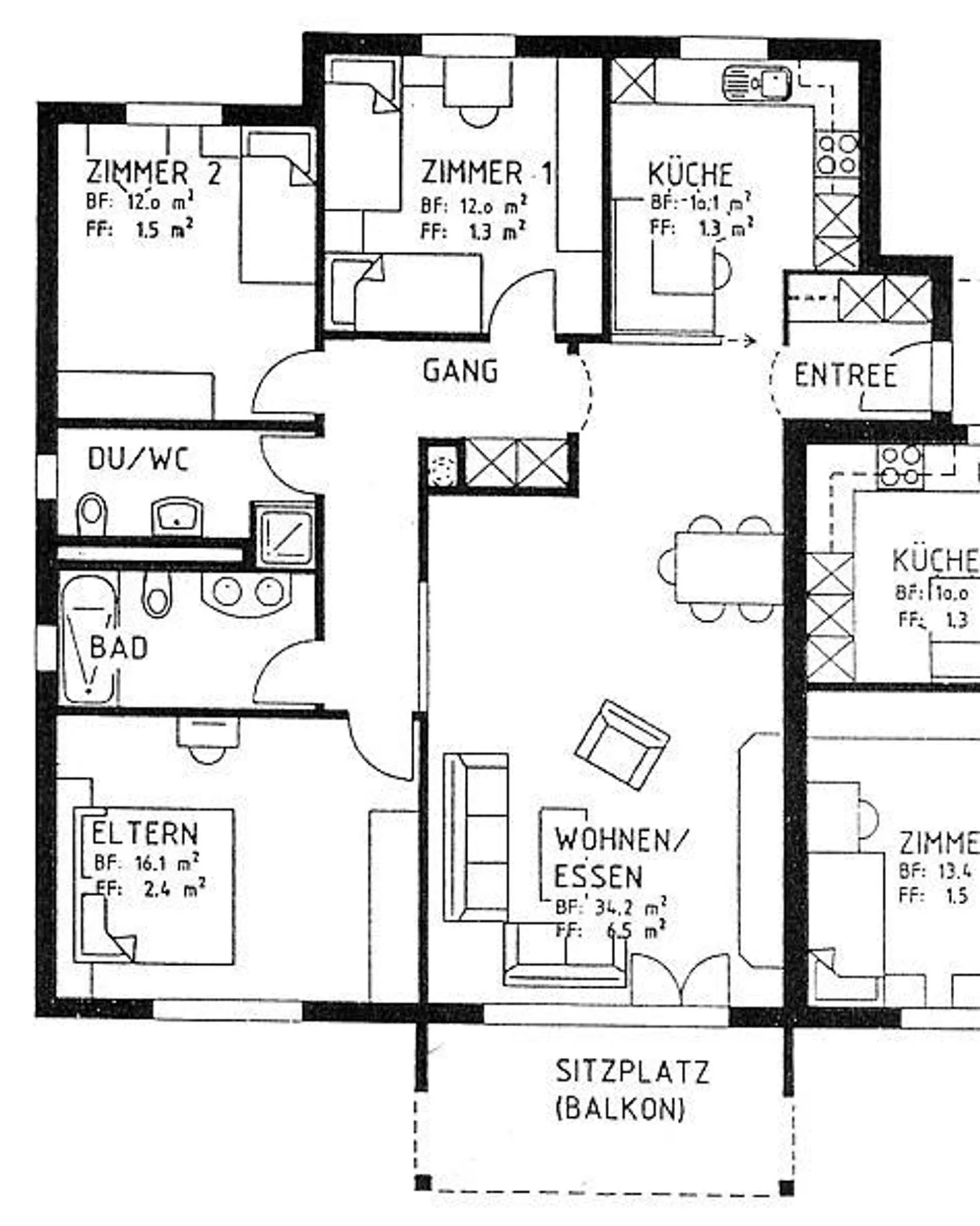 Appartamento 4½ locali a Henau - Foto 6 di 6