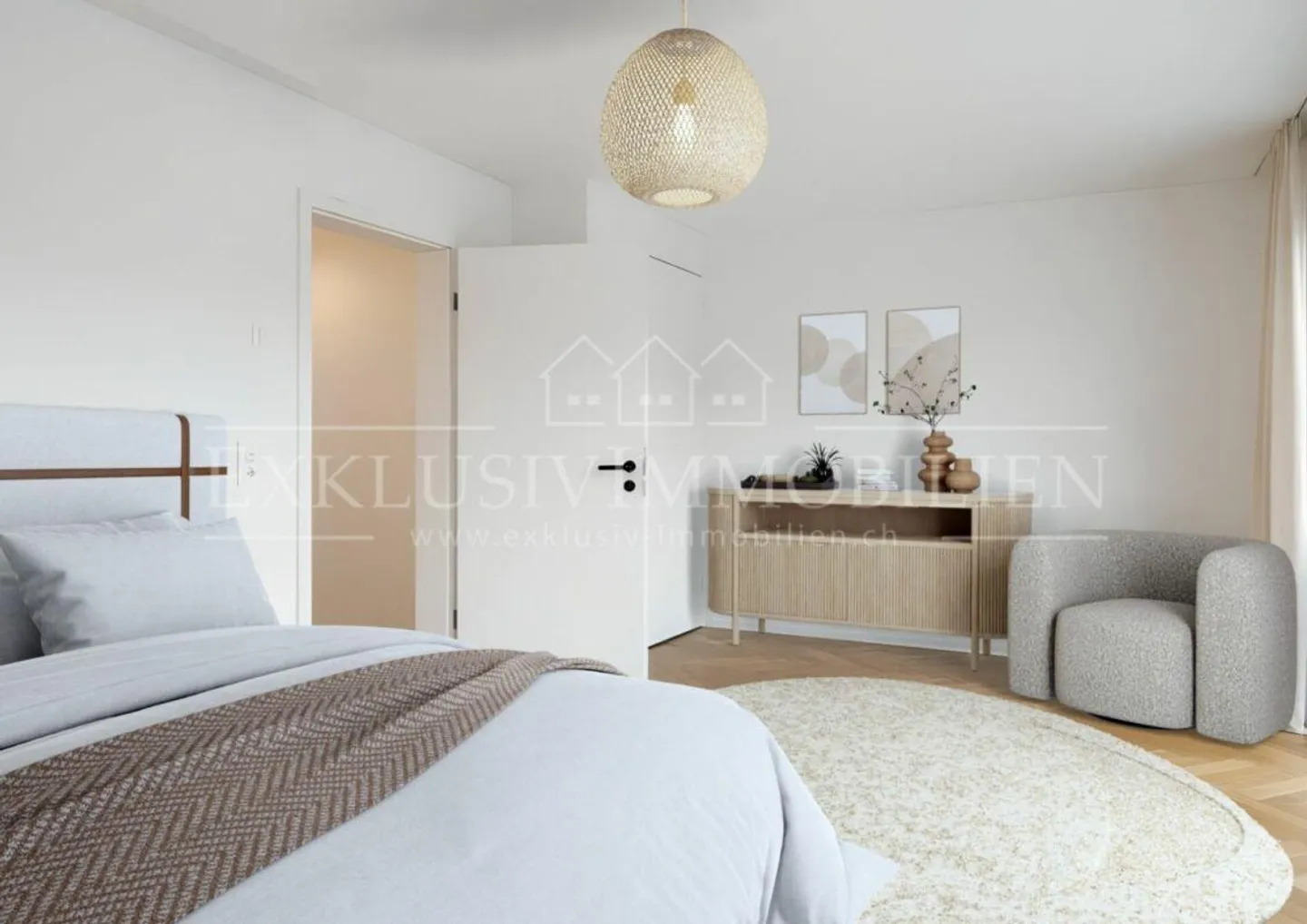 Stilvolles Doppelhaus mit Aussicht - Foto 3 von 6