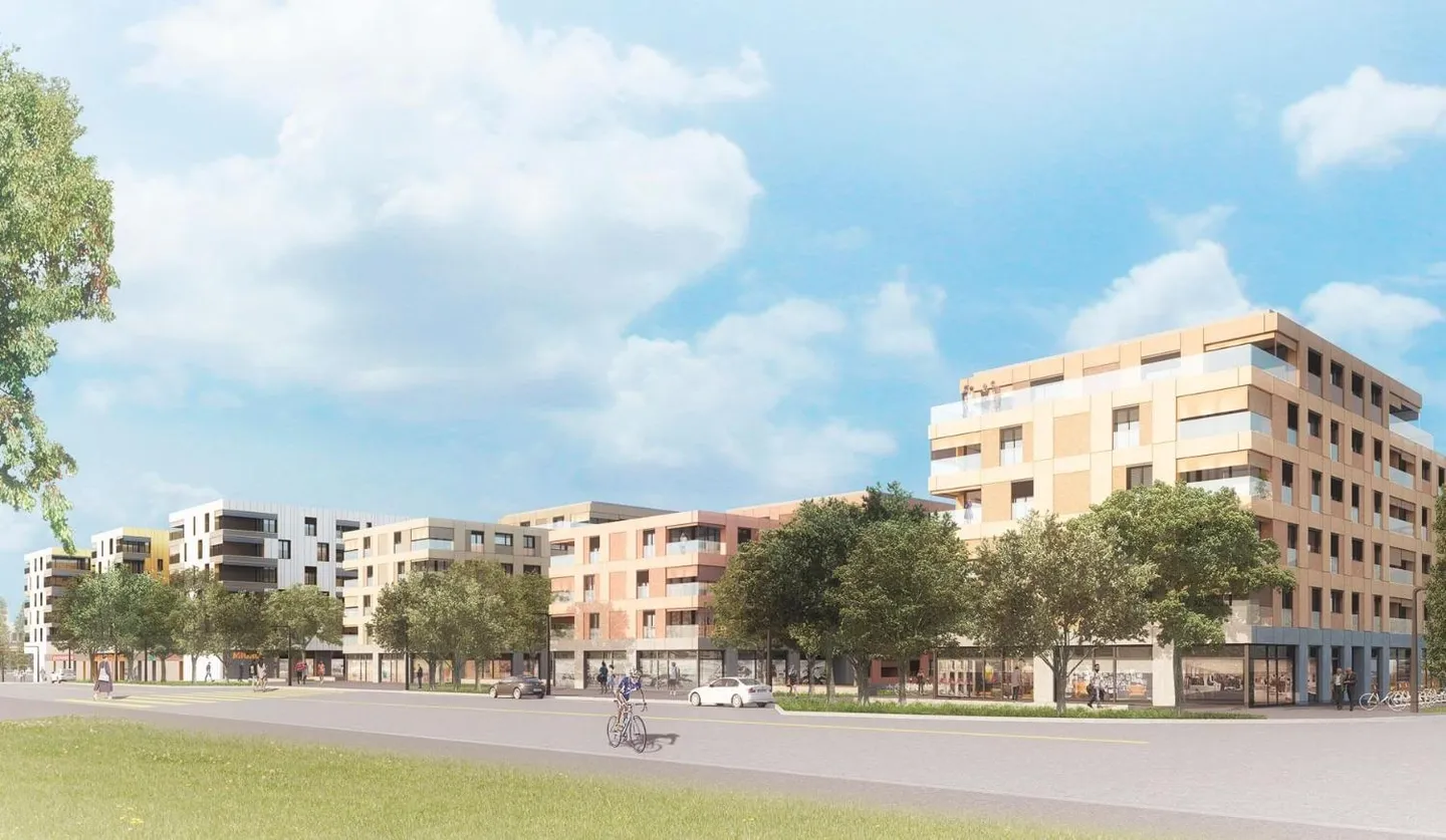 Alloggio in un recente quartiere situato nel cuore della città di Orbe - Foto 1 di 11