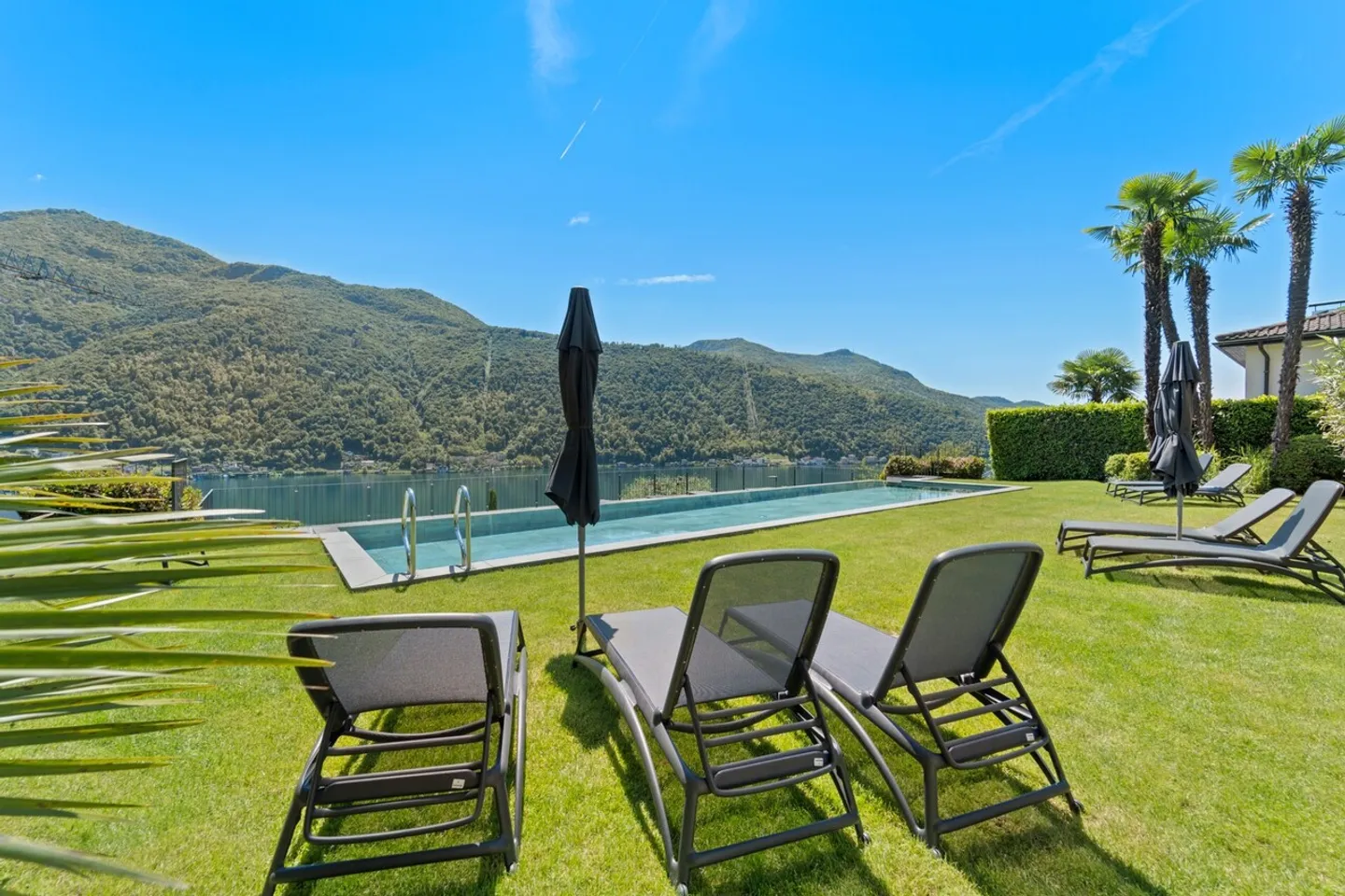 Morcote - Wunderschöne 3,5-Zimmer-Wohnung mit Seeblick und Garten - Foto 4 von 23