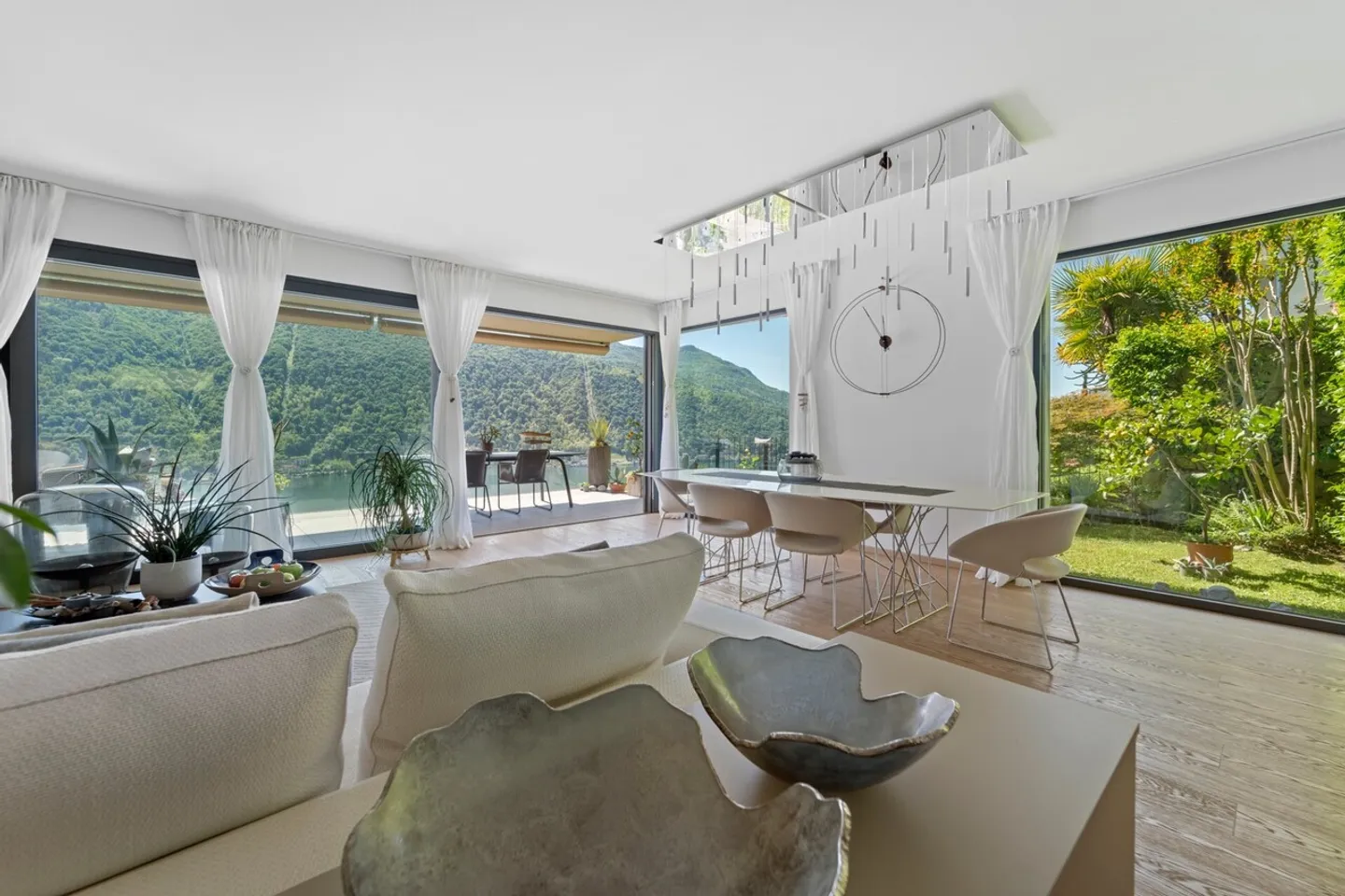Morcote - Wunderschöne 3,5-Zimmer-Wohnung mit Seeblick und Garten - Foto 15 von 23