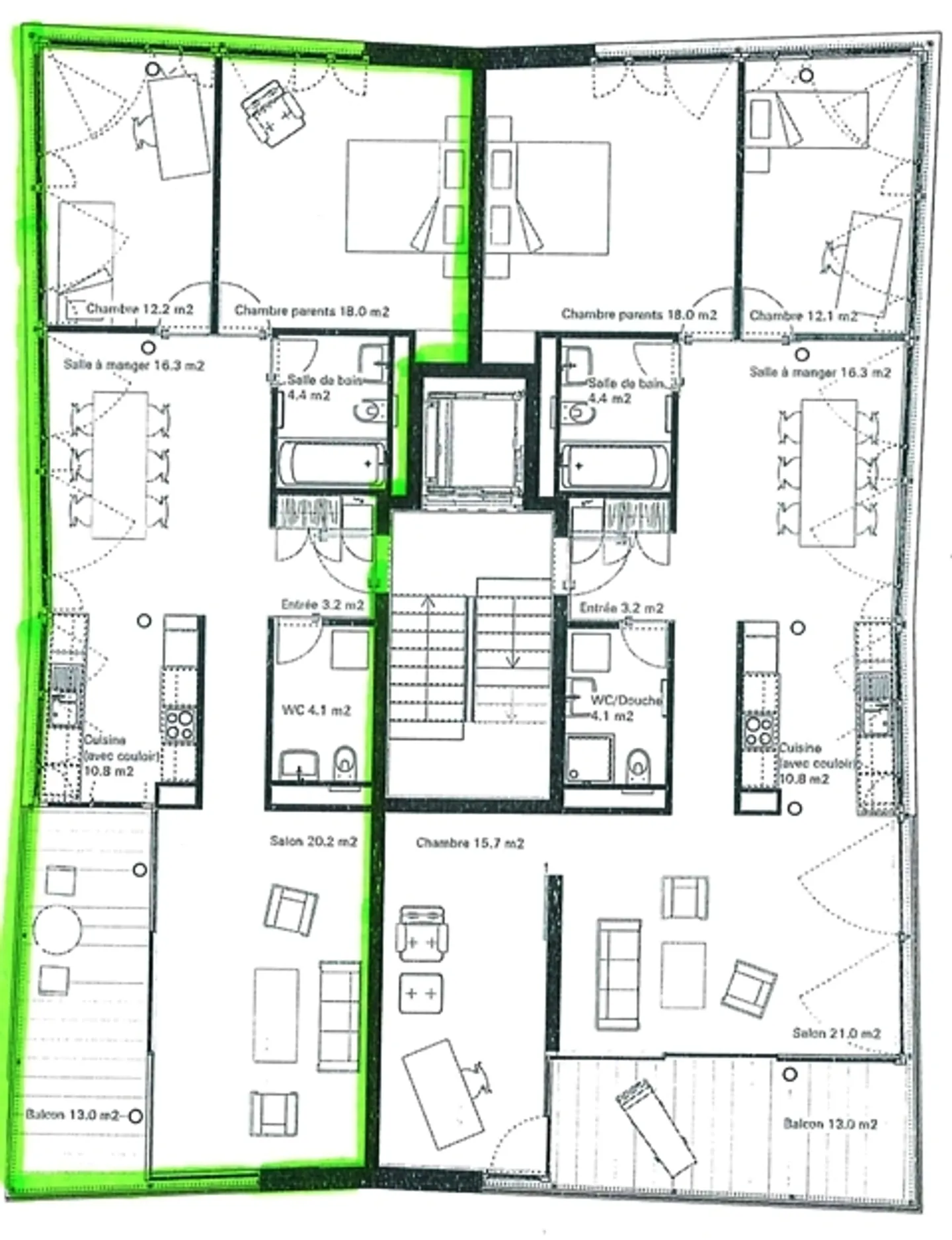 Charmante Wohnung mit Balkon - Foto 3 von 3