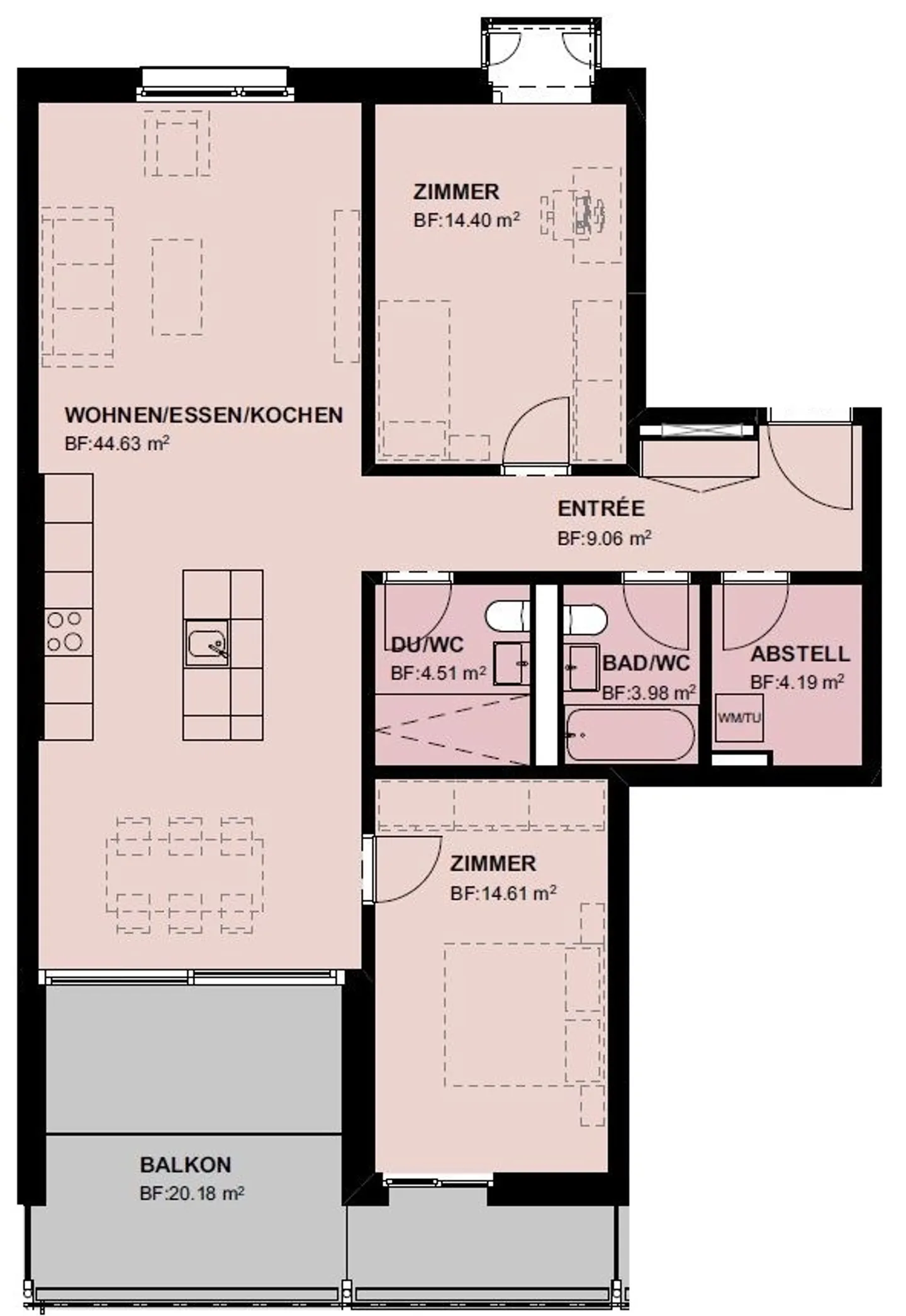 Appartement à louer - Photo 7 sur 7