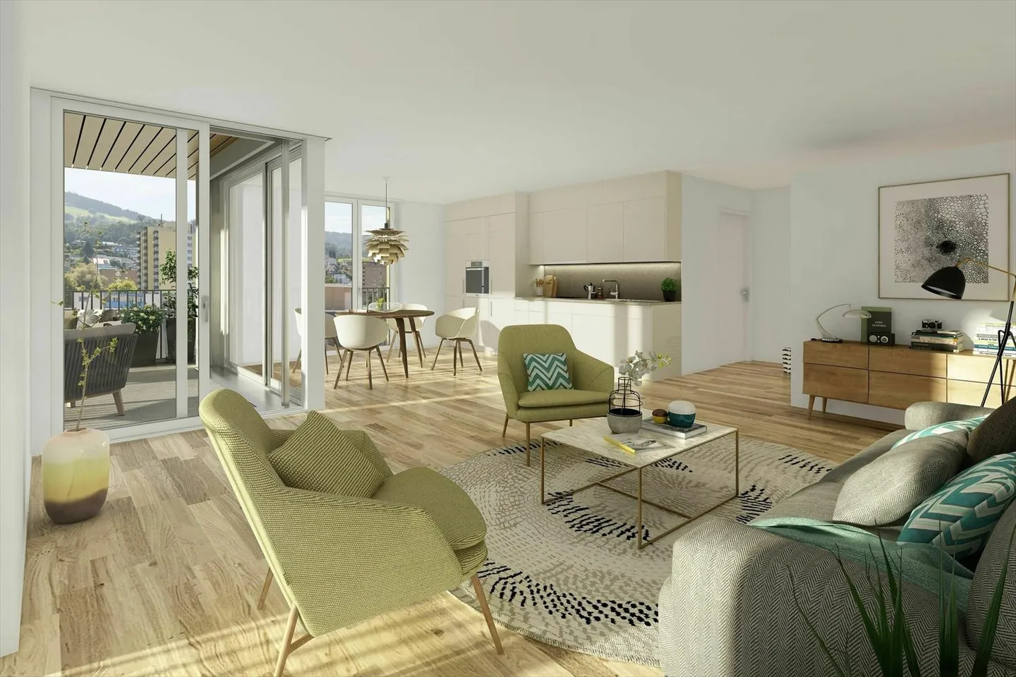 Appartement à louer - Photo 2 sur 7