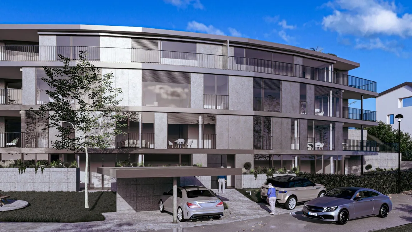 Newly built garden apartment No. 7: 2 bathrooms, terrace, 110 m² garden, carport, cellar, washing machine/dryer - Photo 12 of 18